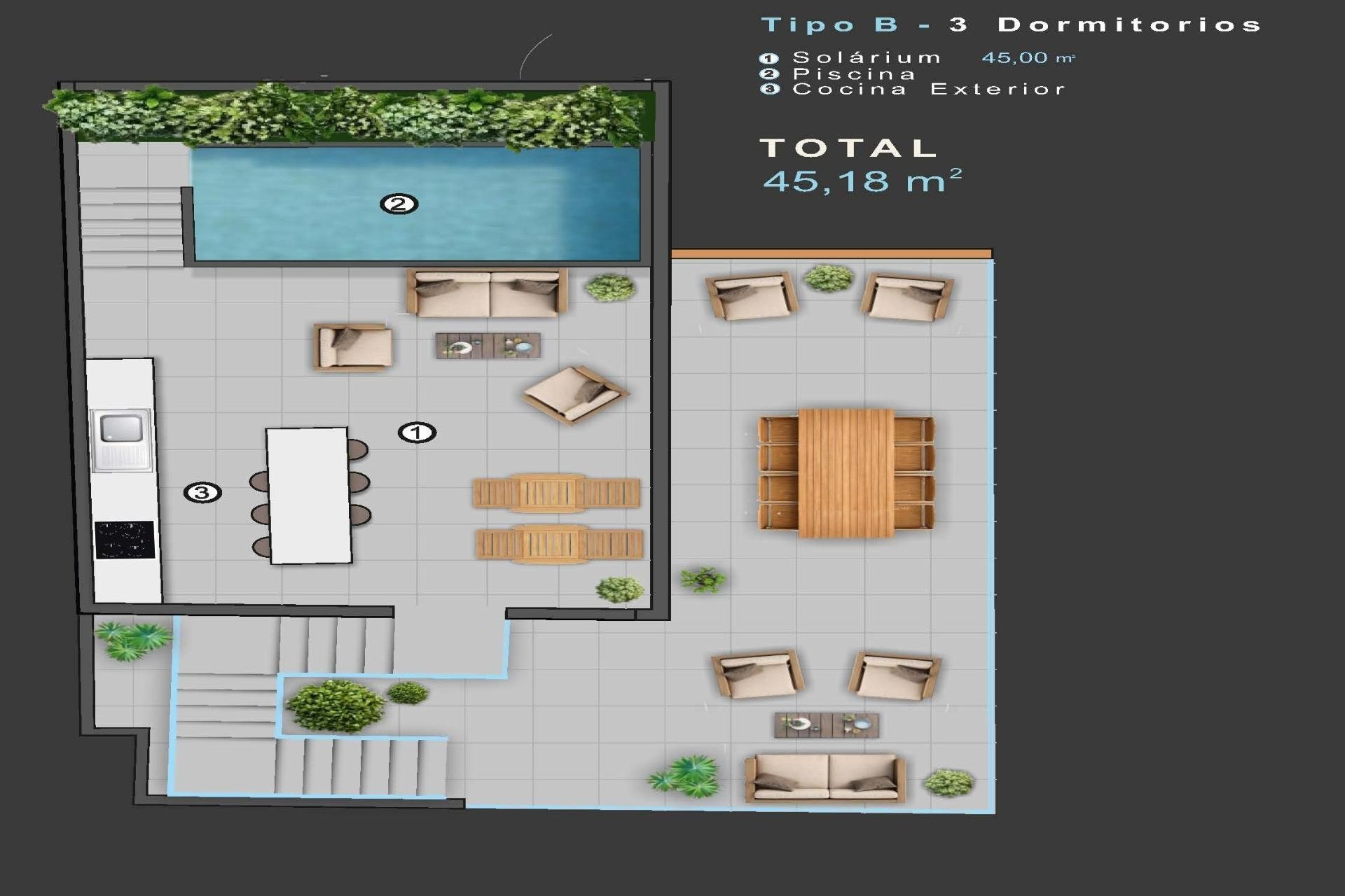 New Build - Penthouse -
Torrevieja - Centro