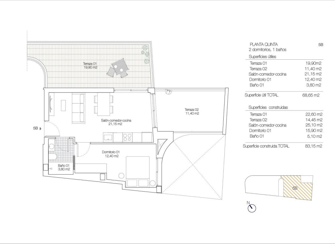 New Build - Penthouse -
Torrevieja - Playa de los Locos