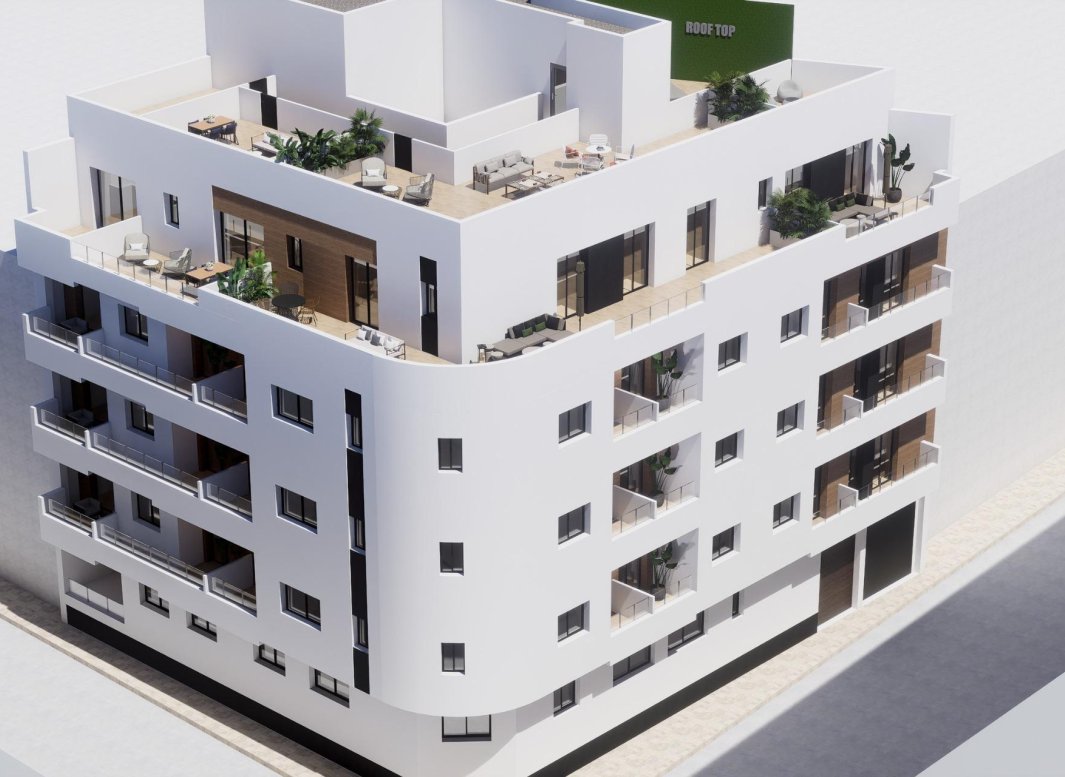 New Build - Penthouse -
Torrevieja - pueblo