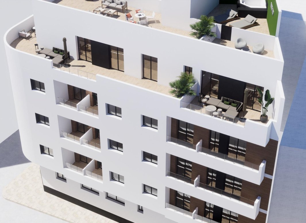 New Build - Penthouse -
Torrevieja - pueblo