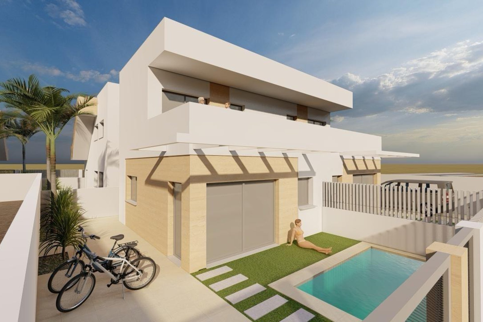 New Build - Semidetached -
Puerto de Mazarron - Mar De Plata