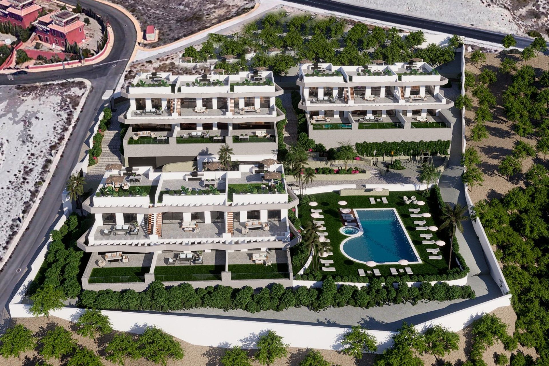 New Build - Top Floor Bungalow -
Finestrat - Balcón De Finestrat