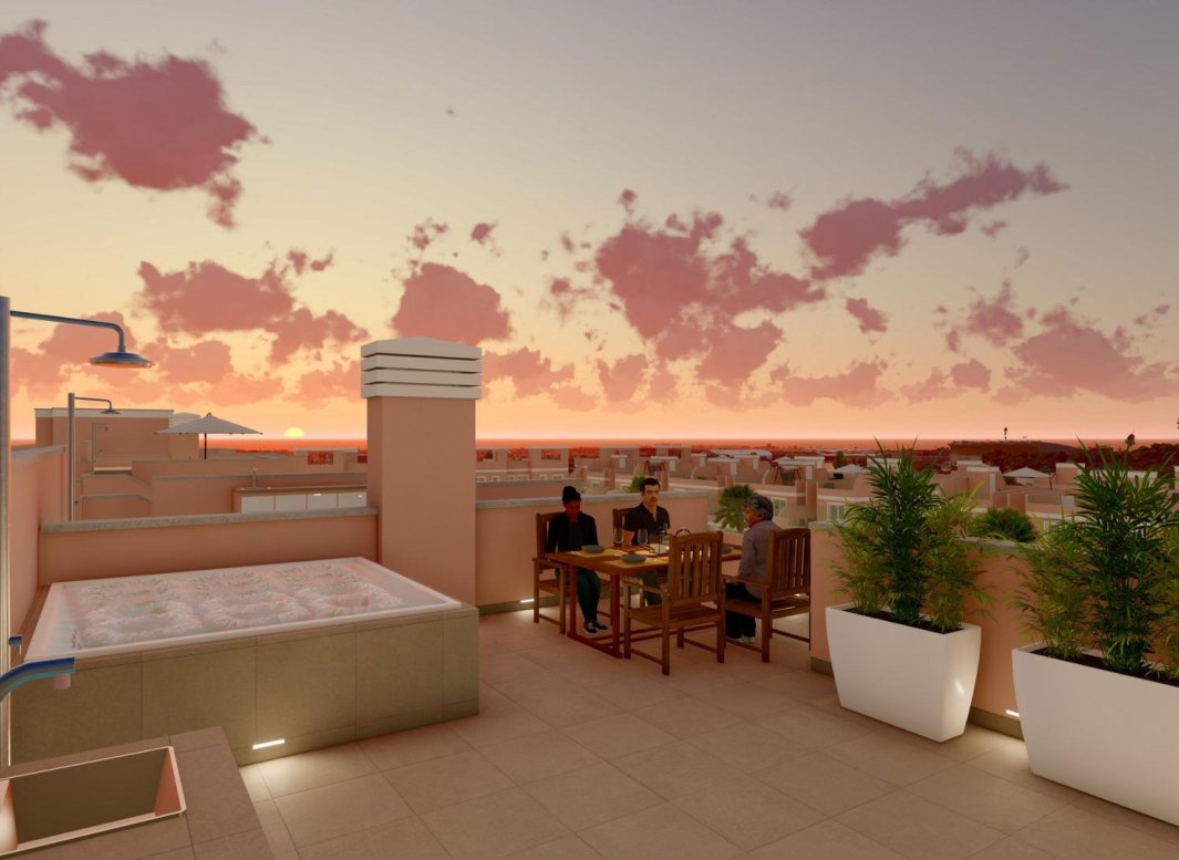 New Build - Top Floor Bungalow -
Pilar de la Horadada - Lo Monte