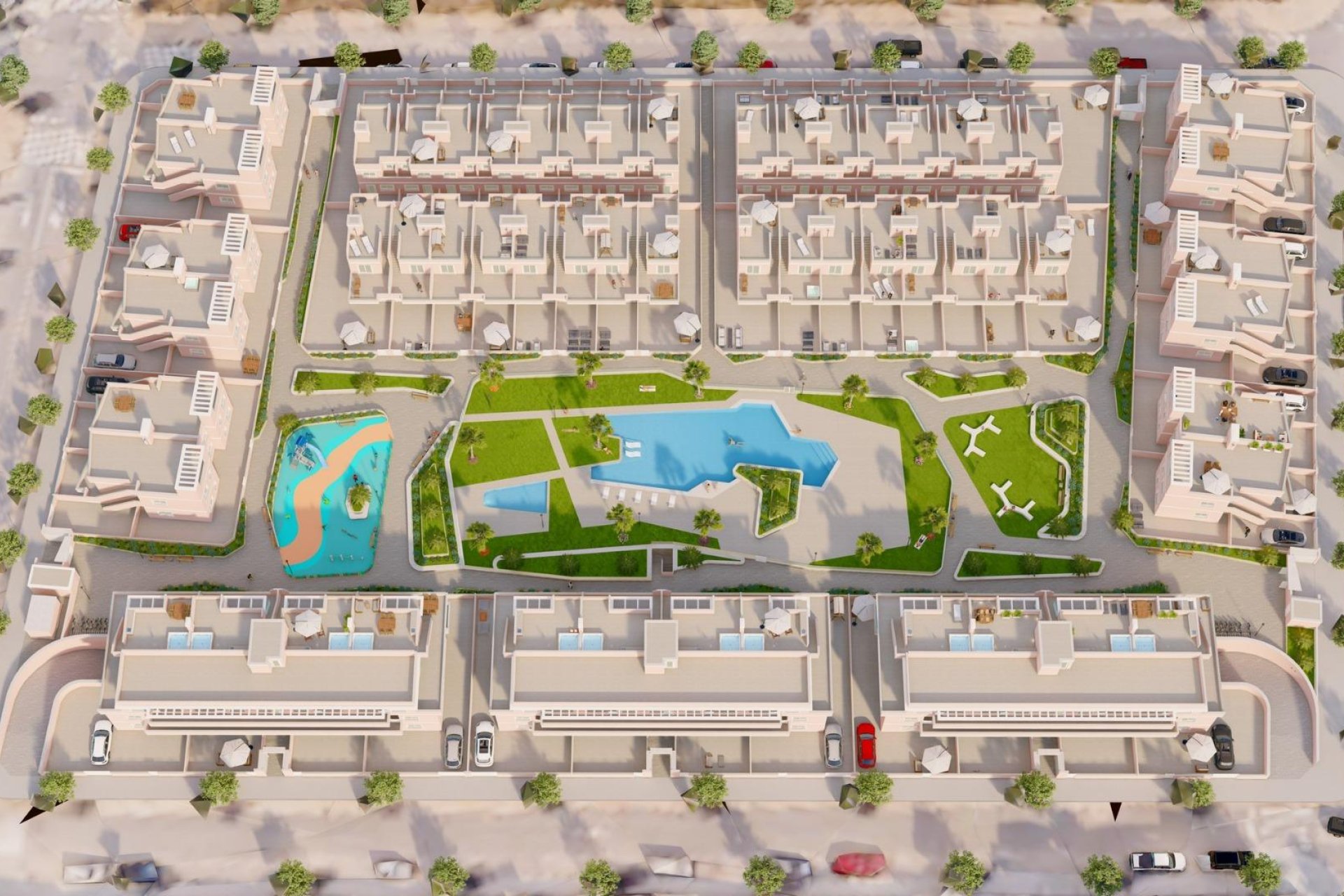 New Build - Top Floor Bungalow -
Pilar de la Horadada - Lo Monte