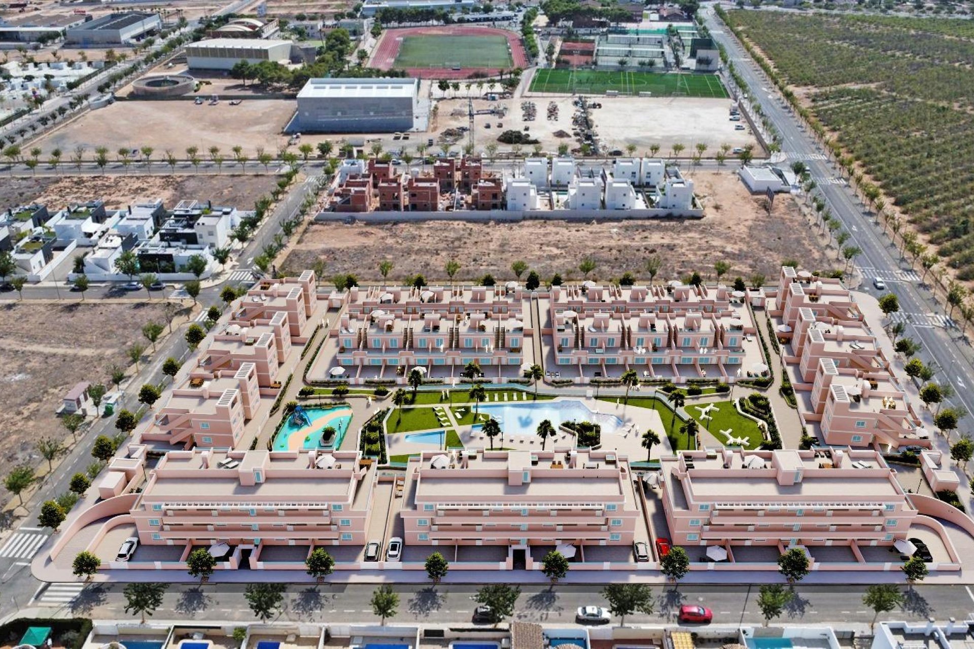 New Build - Top Floor Bungalow -
Pilar de la Horadada - Lo Monte