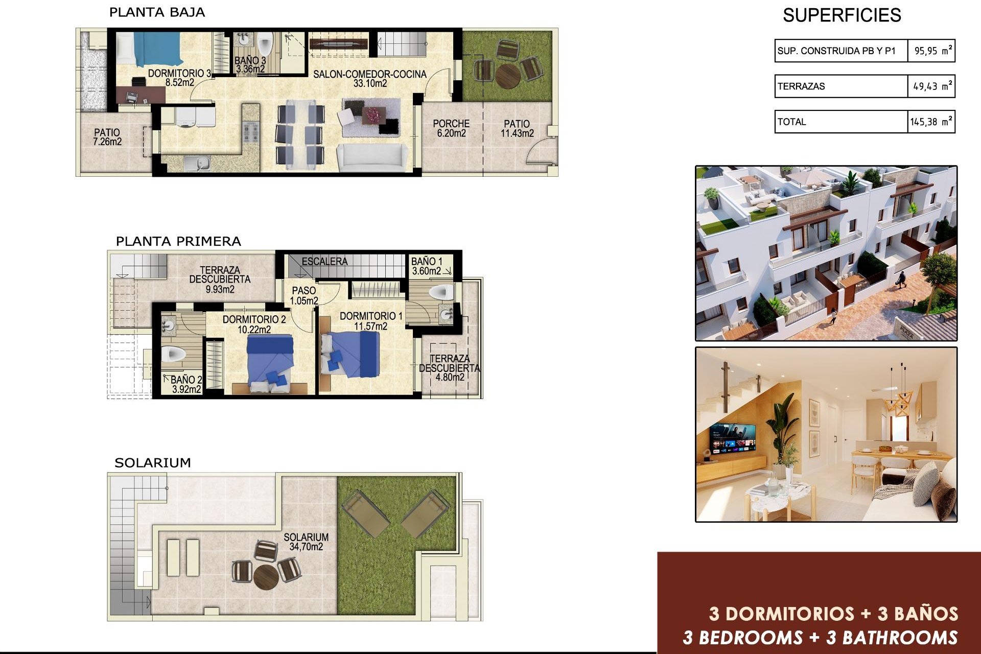 New Build - Townhouse -
Orihuela - Vistabella Golf