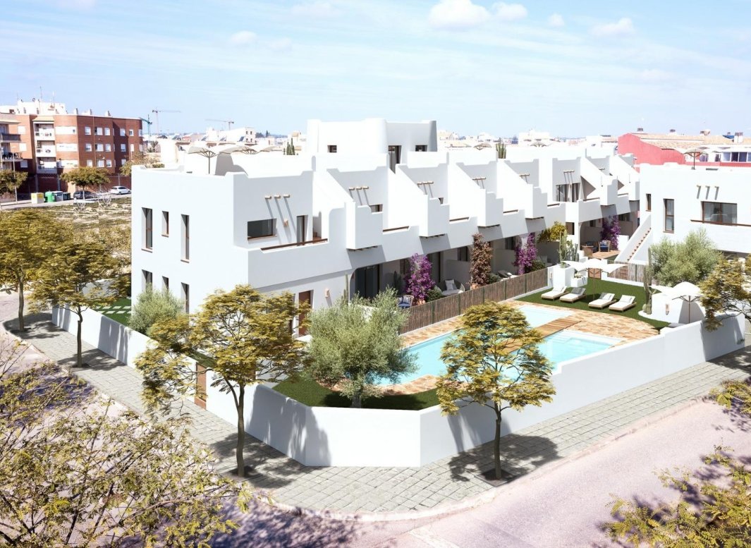 New Build - Townhouse -
Pilar de la Horadada - pueblo