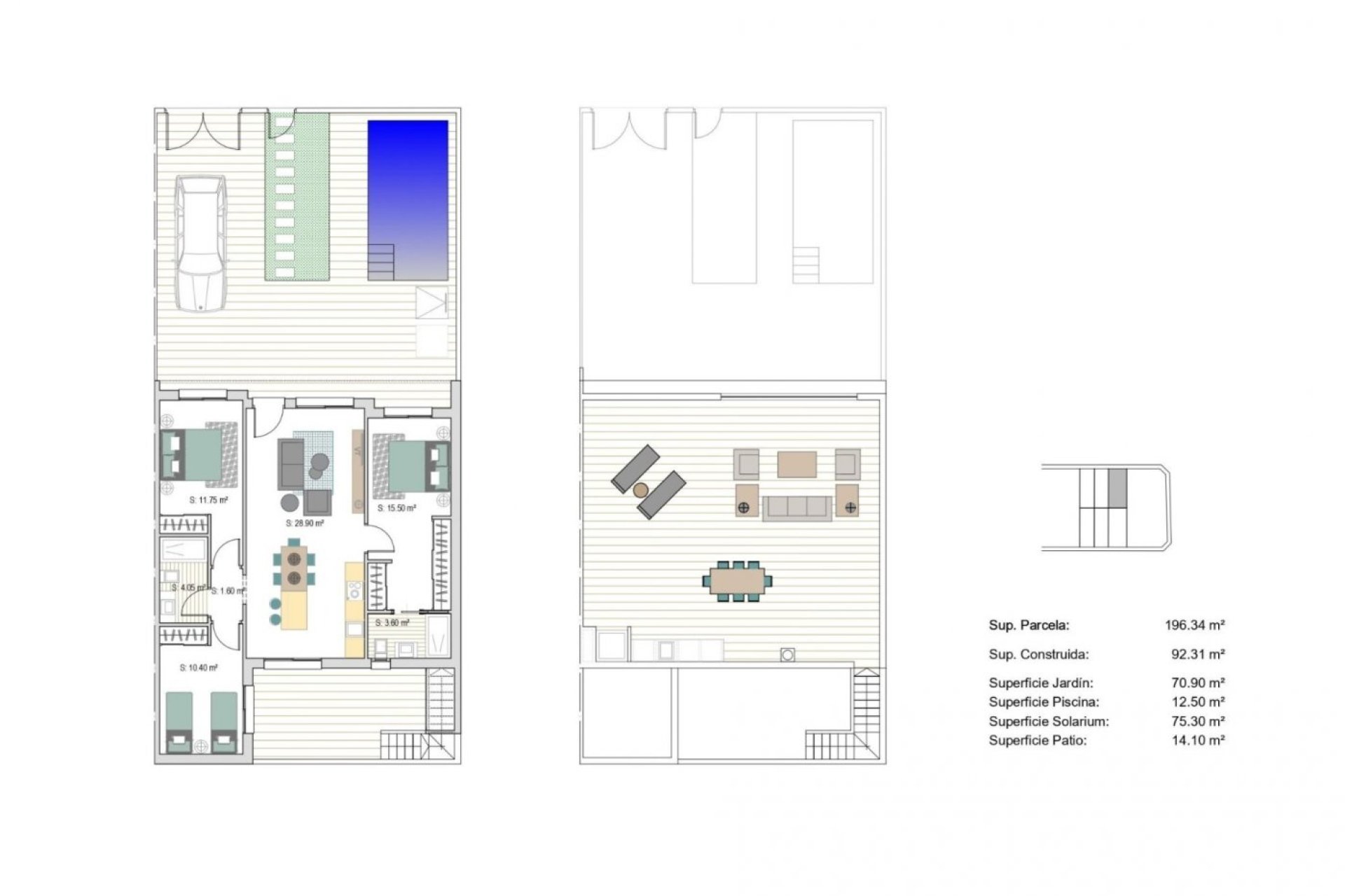 New Build - Townhouse -
San Javier - Parque del doce