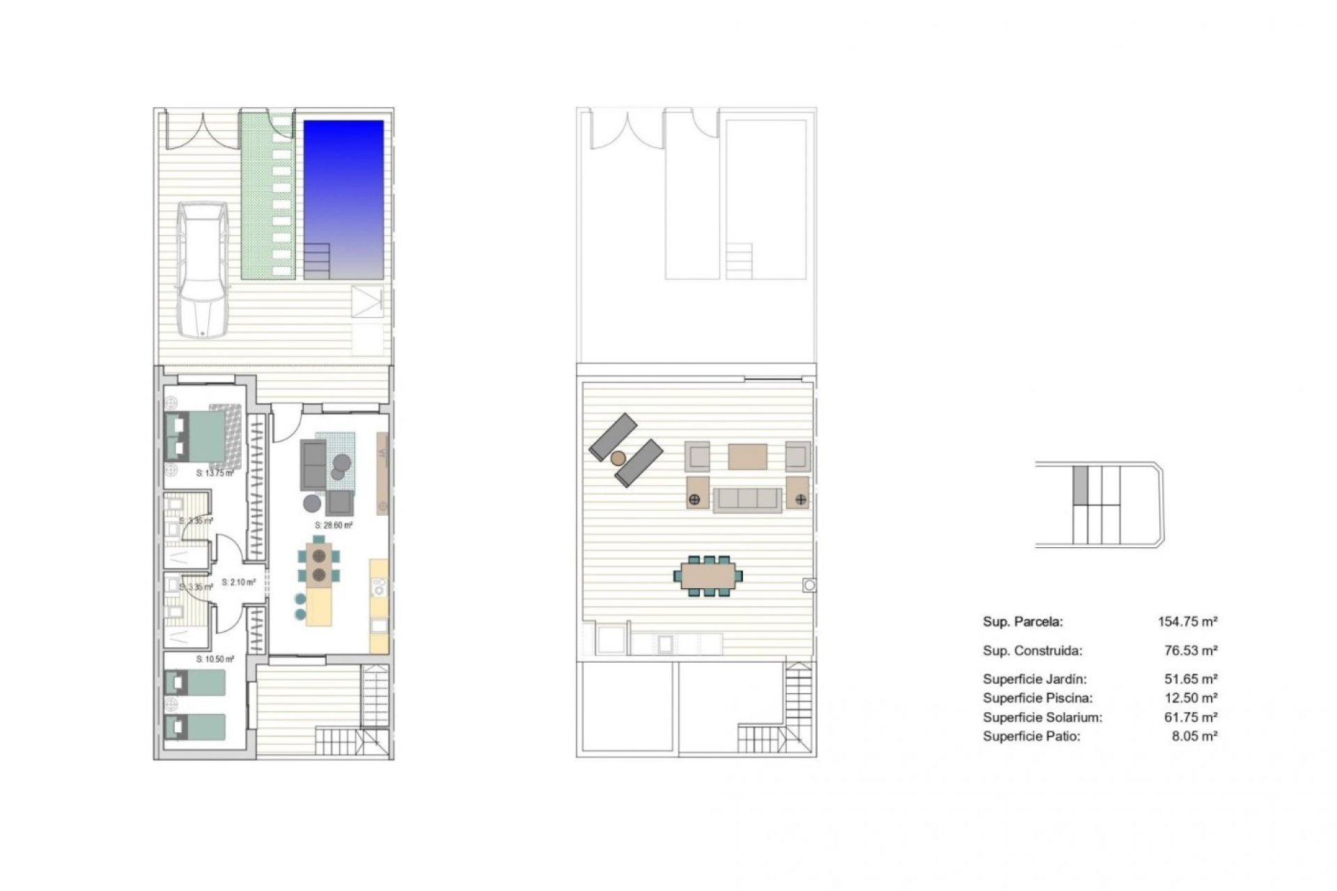 New Build - Townhouse -
San Javier - Parque del doce