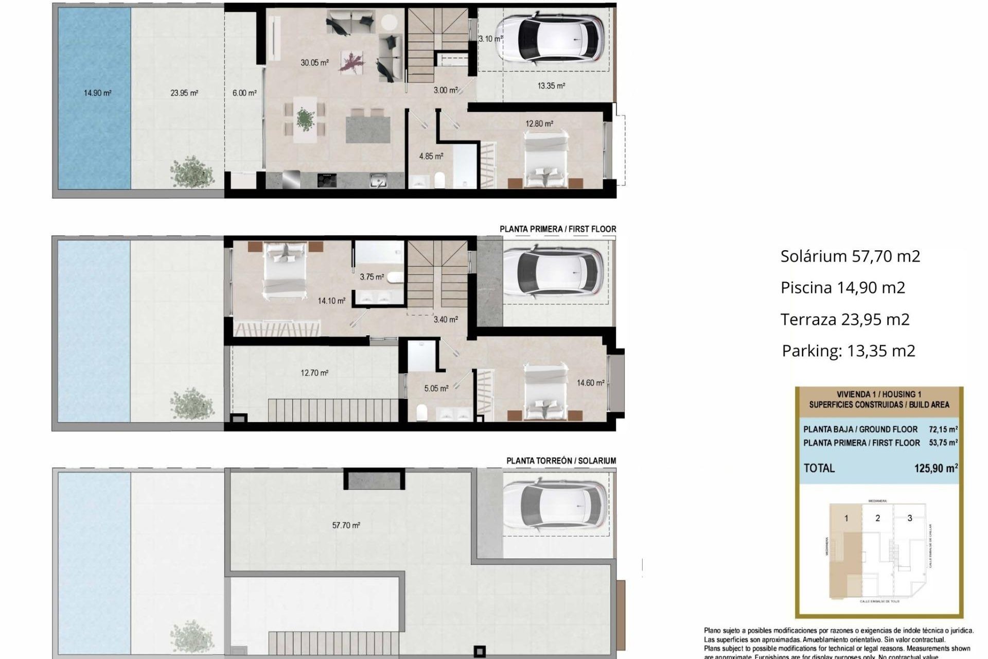 New Build - Townhouse -
San Javier - pueblo