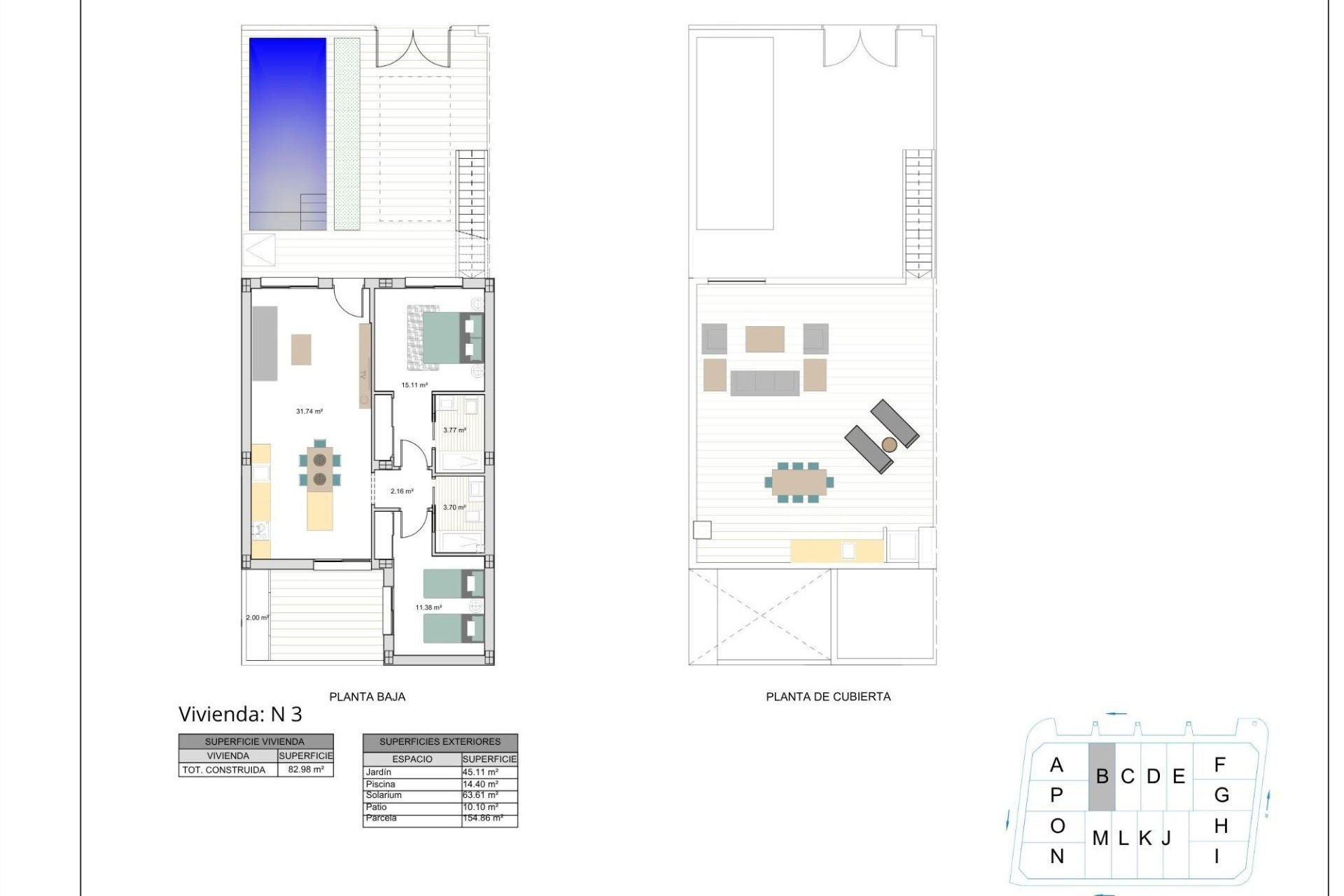 New Build - Townhouse -
Torre Pacheco - El Alba