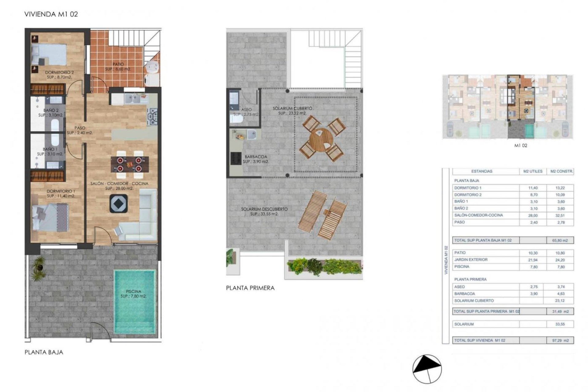 New Build - Townhouse -
Torre Pacheco - Torrepacheco