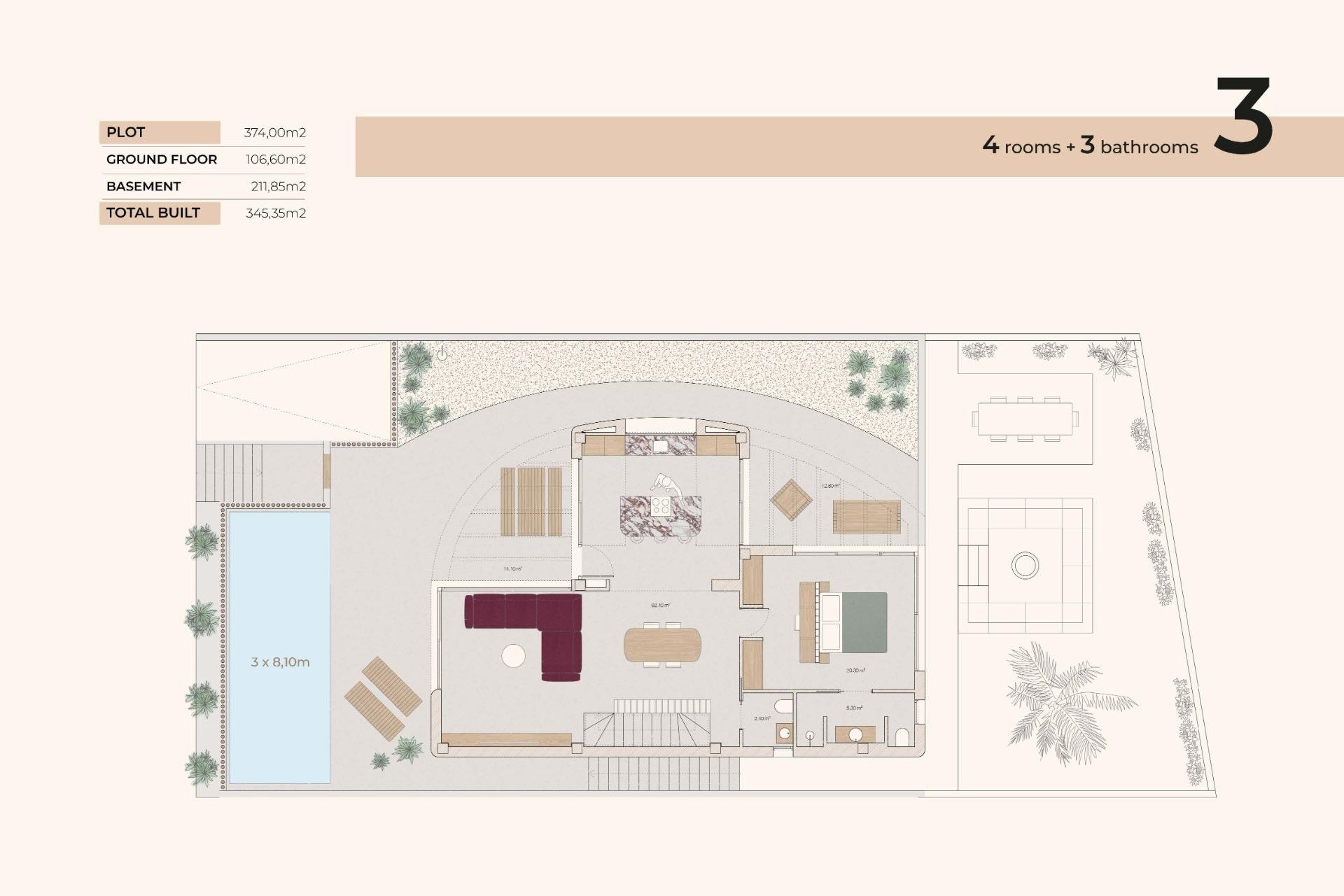 New Build - Villa -
Algorfa - La Finca Golf