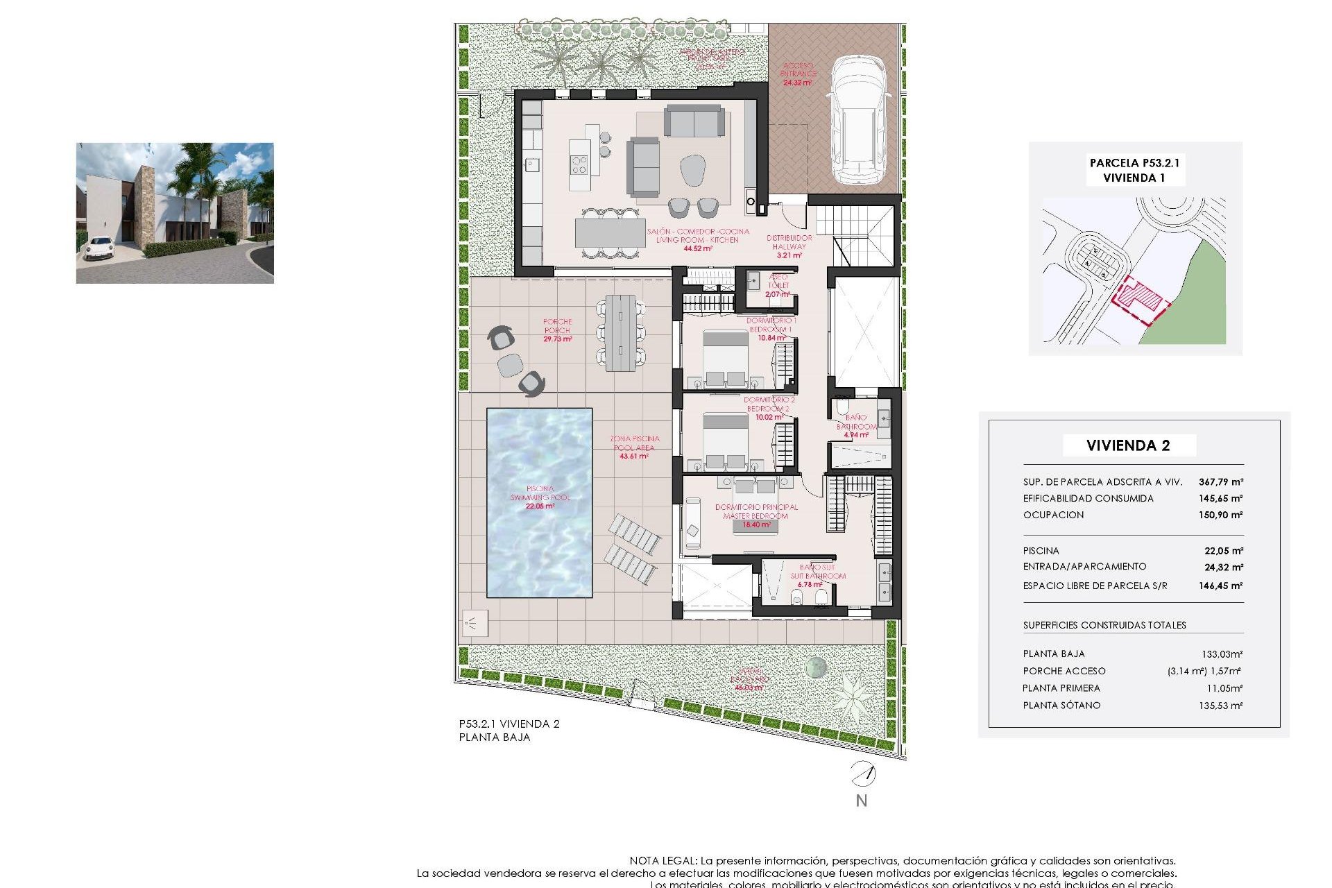 New Build - Villa -
Torre Pacheco - Santa Rosalia Lake and Life Resort