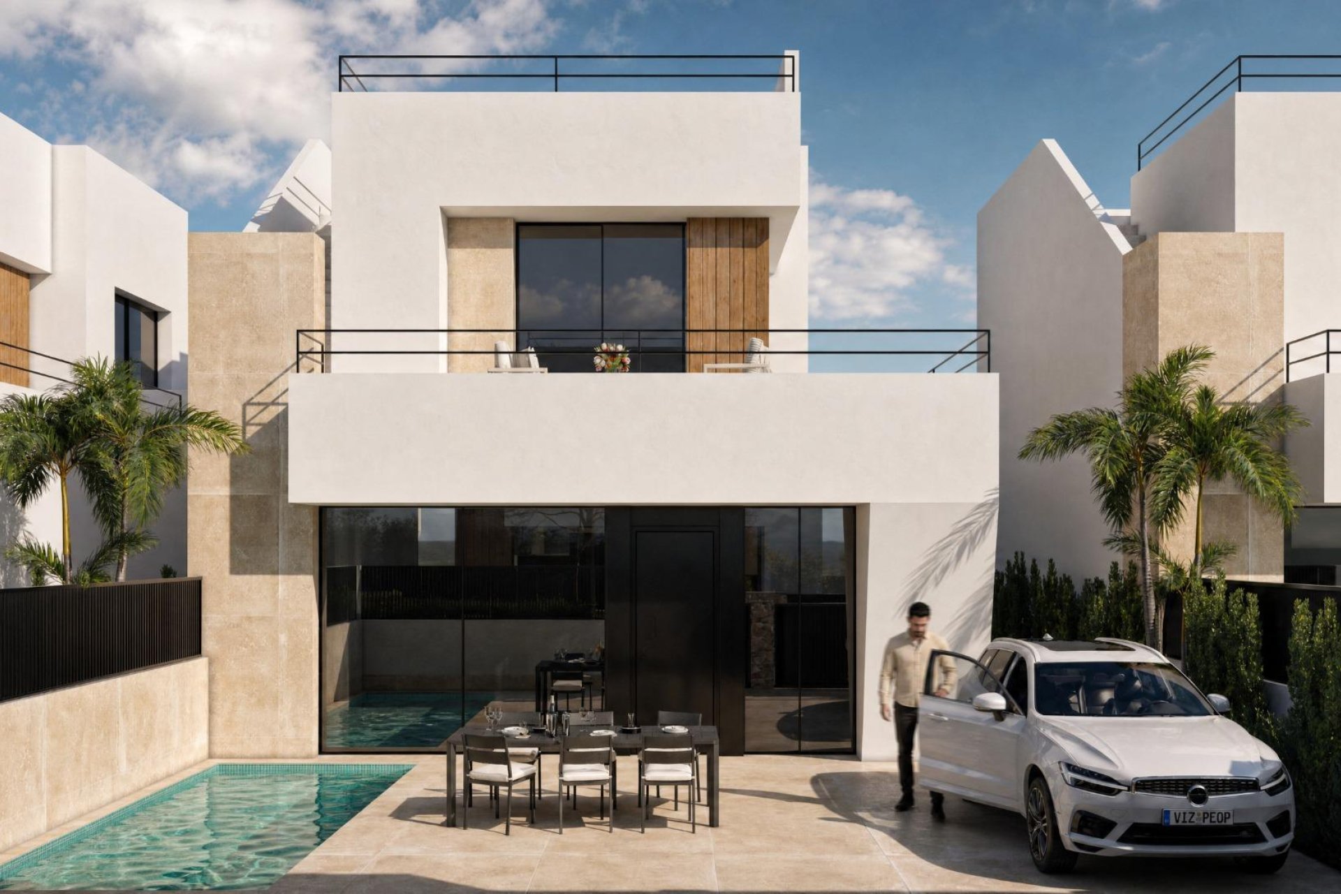 Nýbygging - Einbýlishús -
Alhama De Murcia - Condado De Alhama