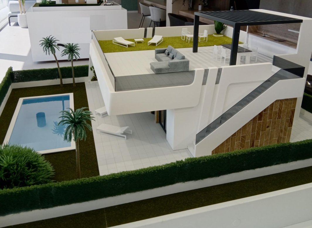 Nýbygging - Einbýlishús -
Alhama De Murcia - Condado De Alhama