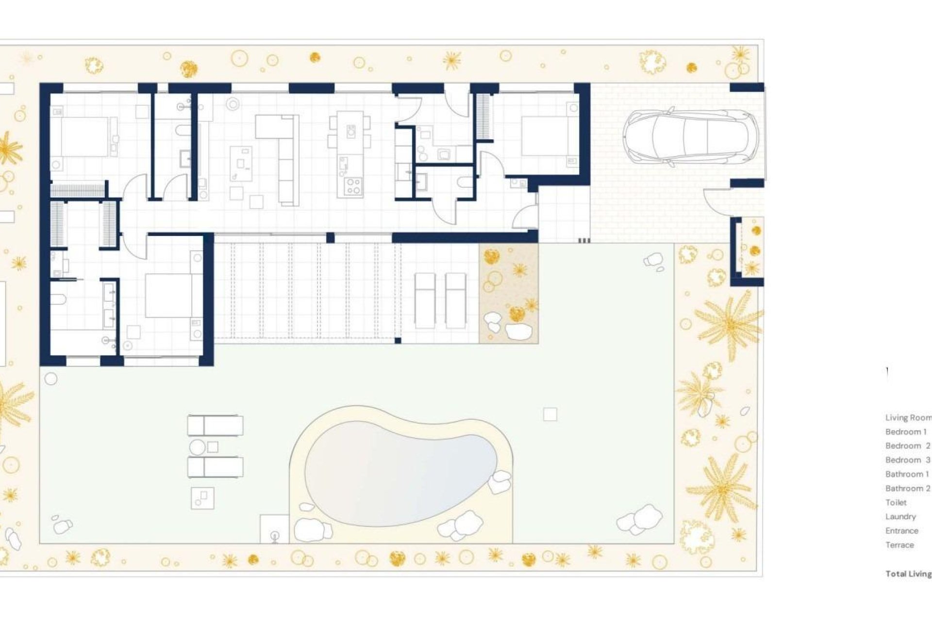 Nýbygging - Einbýlishús -
Baños y Mendigo - Altaona Golf