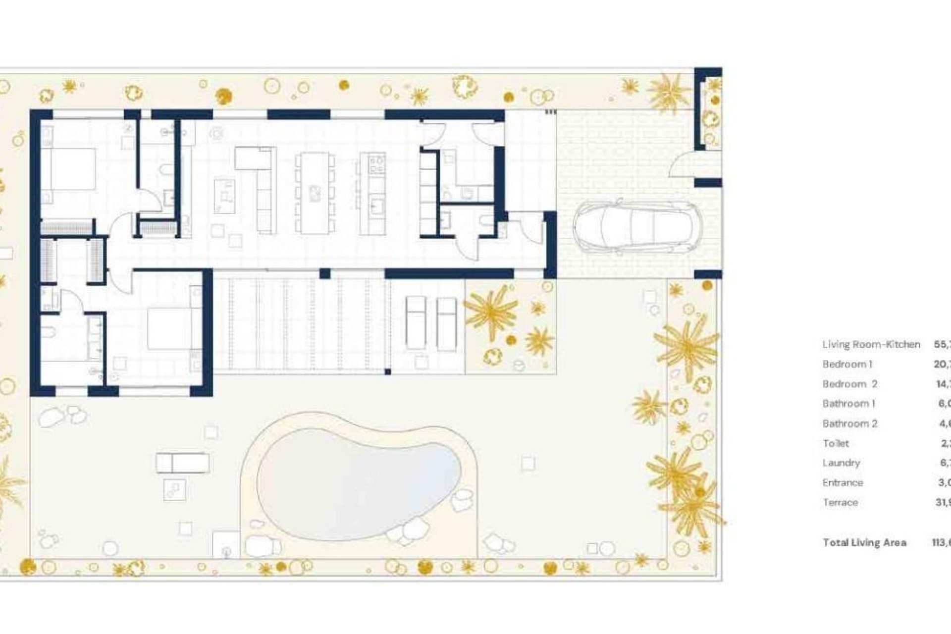 Nýbygging - Einbýlishús -
Baños y Mendigo - Altaona Golf