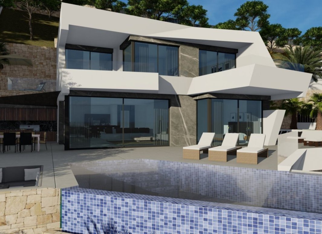 Nýbygging - Einbýlishús -
Calpe - Maryvilla