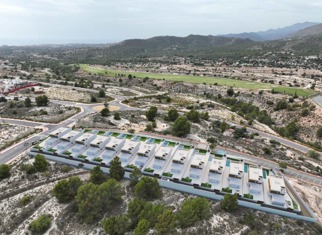 Nýbygging - Einbýlishús -
Finestrat - Puig Campana Golf