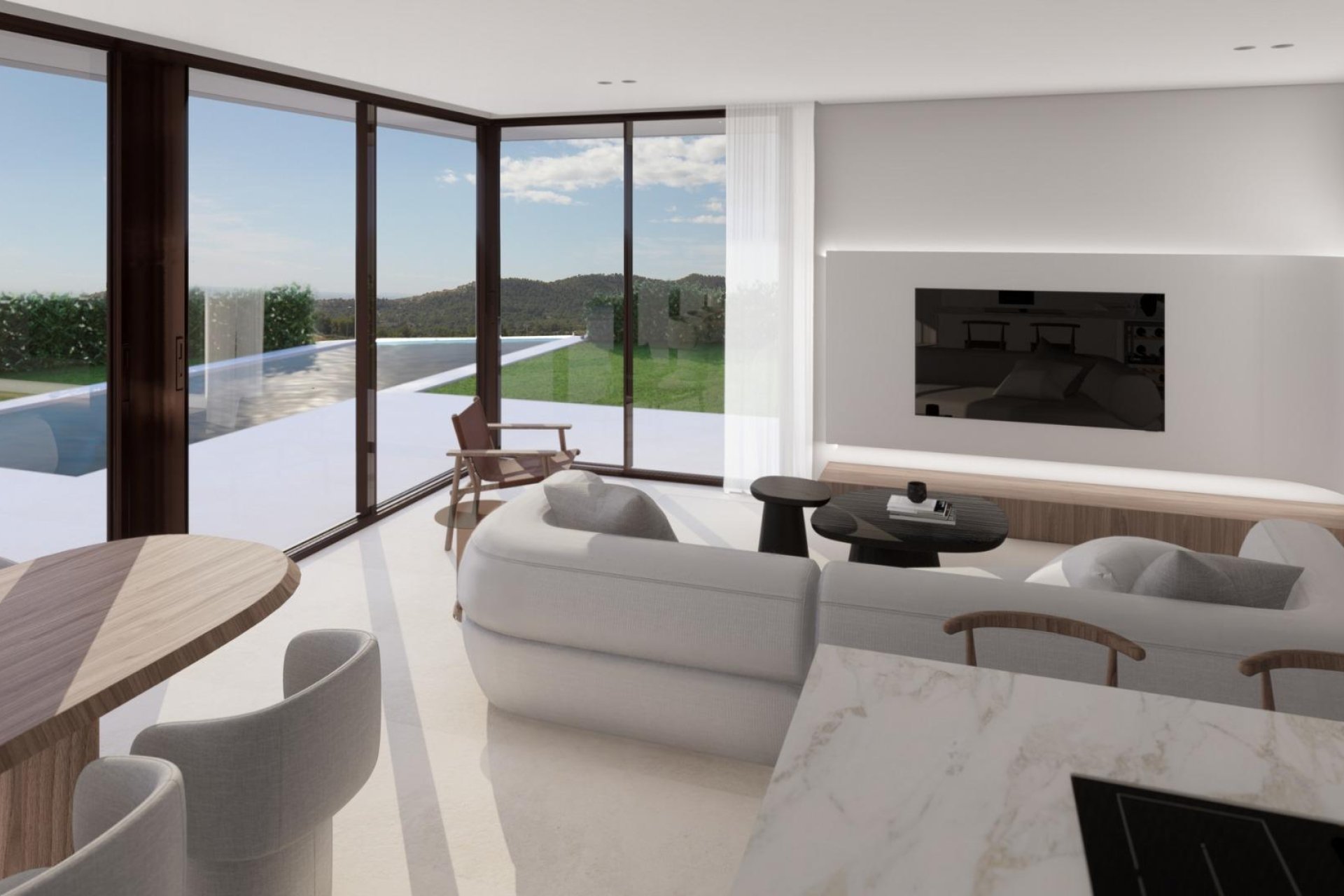 Nýbygging - Einbýlishús -
Finestrat - Puig Campana Golf