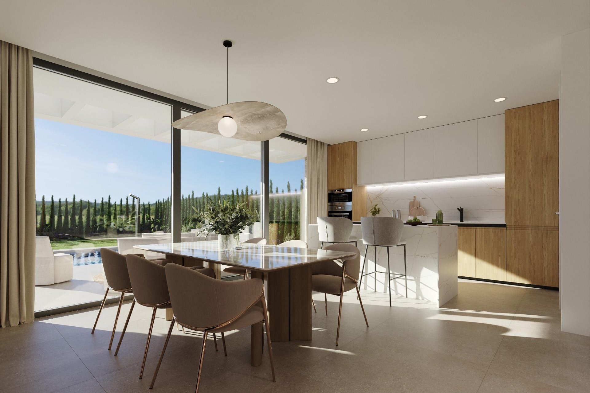 Nýbygging - Einbýlishús -
Finestrat - Puig Campana Golf