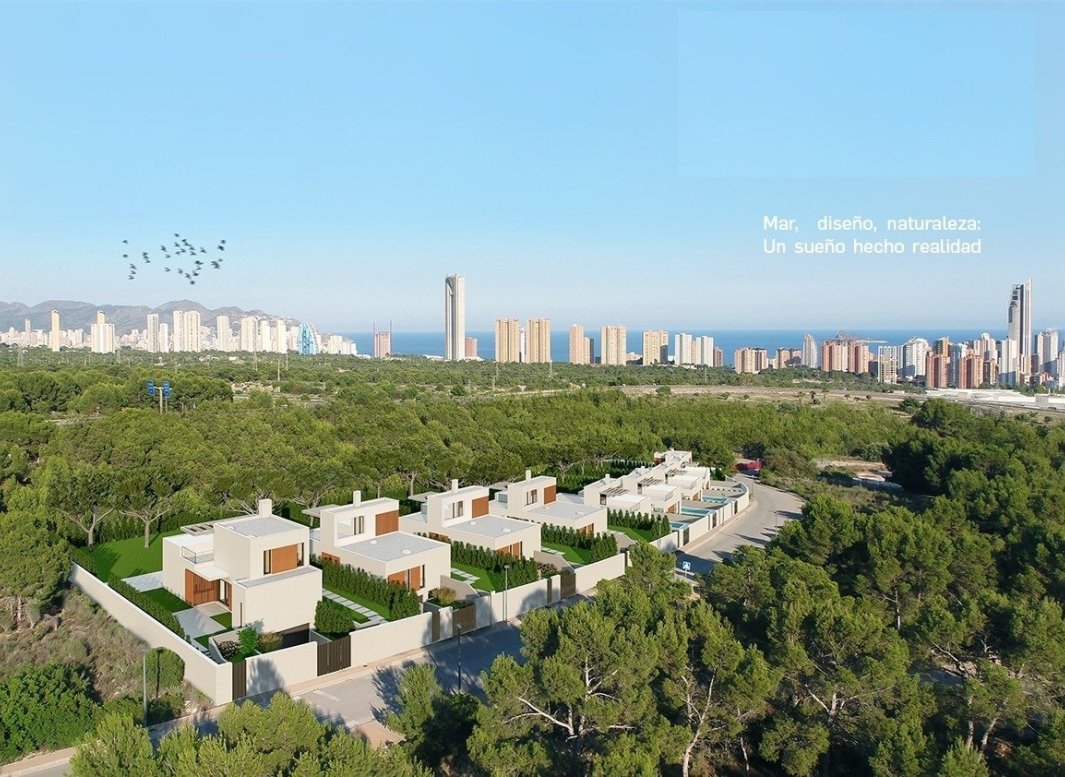 Nýbygging - Einbýlishús -
Finestrat - Sierra Cortina