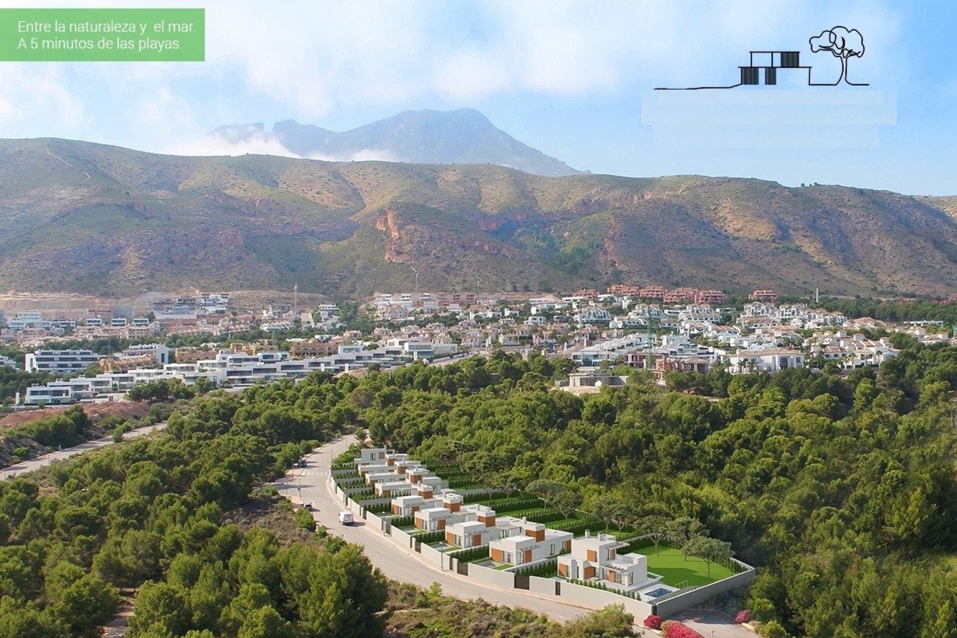 Nýbygging - Einbýlishús -
Finestrat - Sierra Cortina