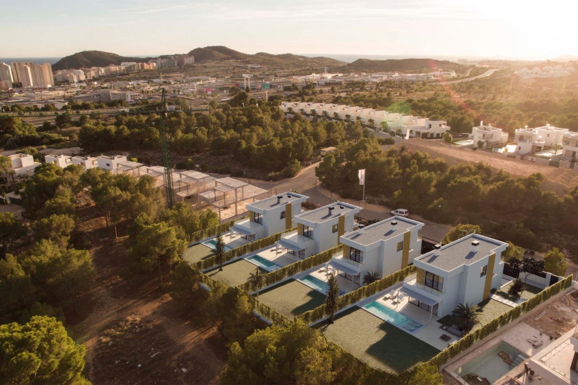 Nýbygging - Einbýlishús -
Finestrat - Sierra Cortina