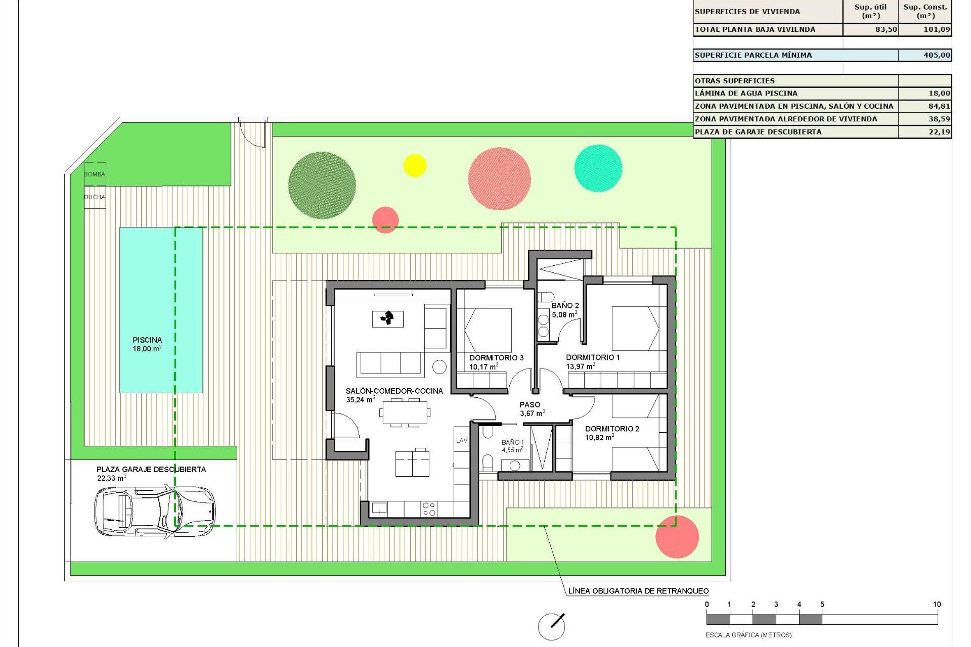 Nýbygging - Einbýlishús -
Hondón de las Nieves - Urbaniz. La Montañosa