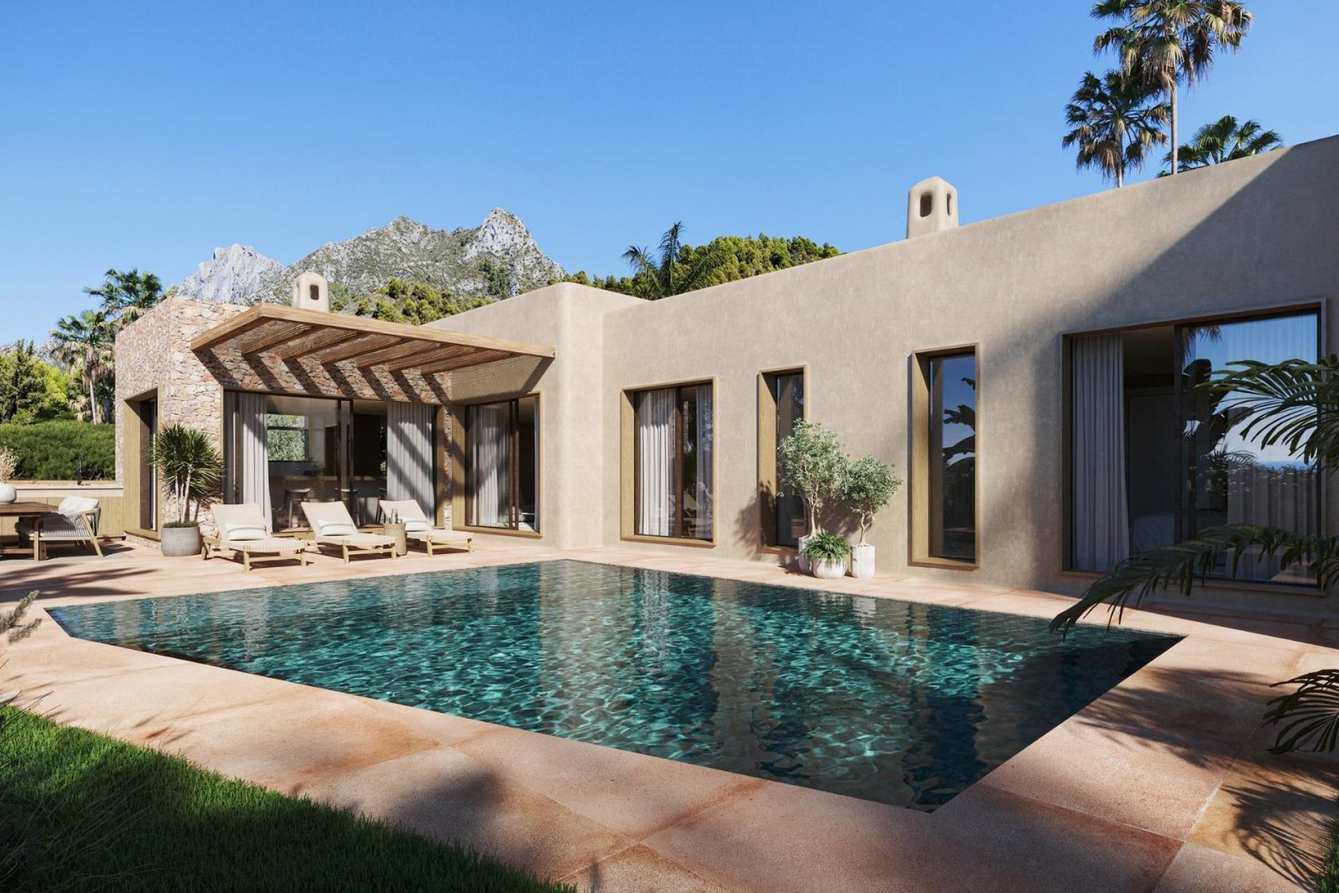 Nýbygging - Einbýlishús -
Jávea Xàbia - Valle del Sol