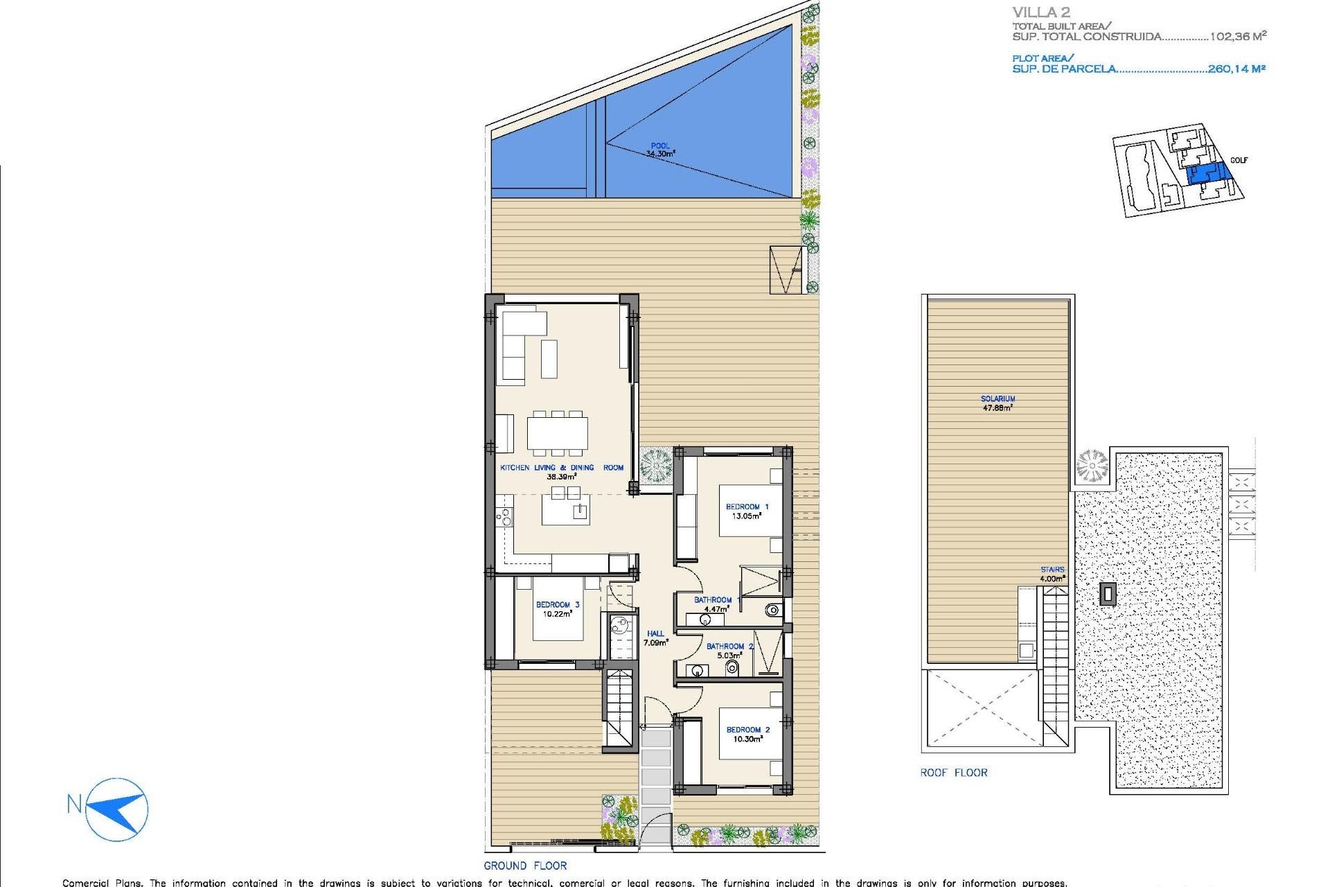 Nýbygging - Einbýlishús -
Los Alcazares - Serena Golf