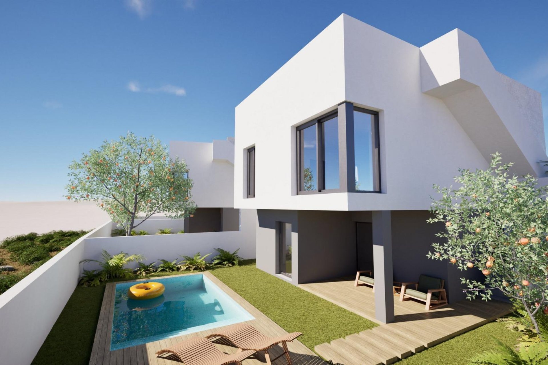 Nýbygging - Einbýlishús -
Mazarron - Country Club