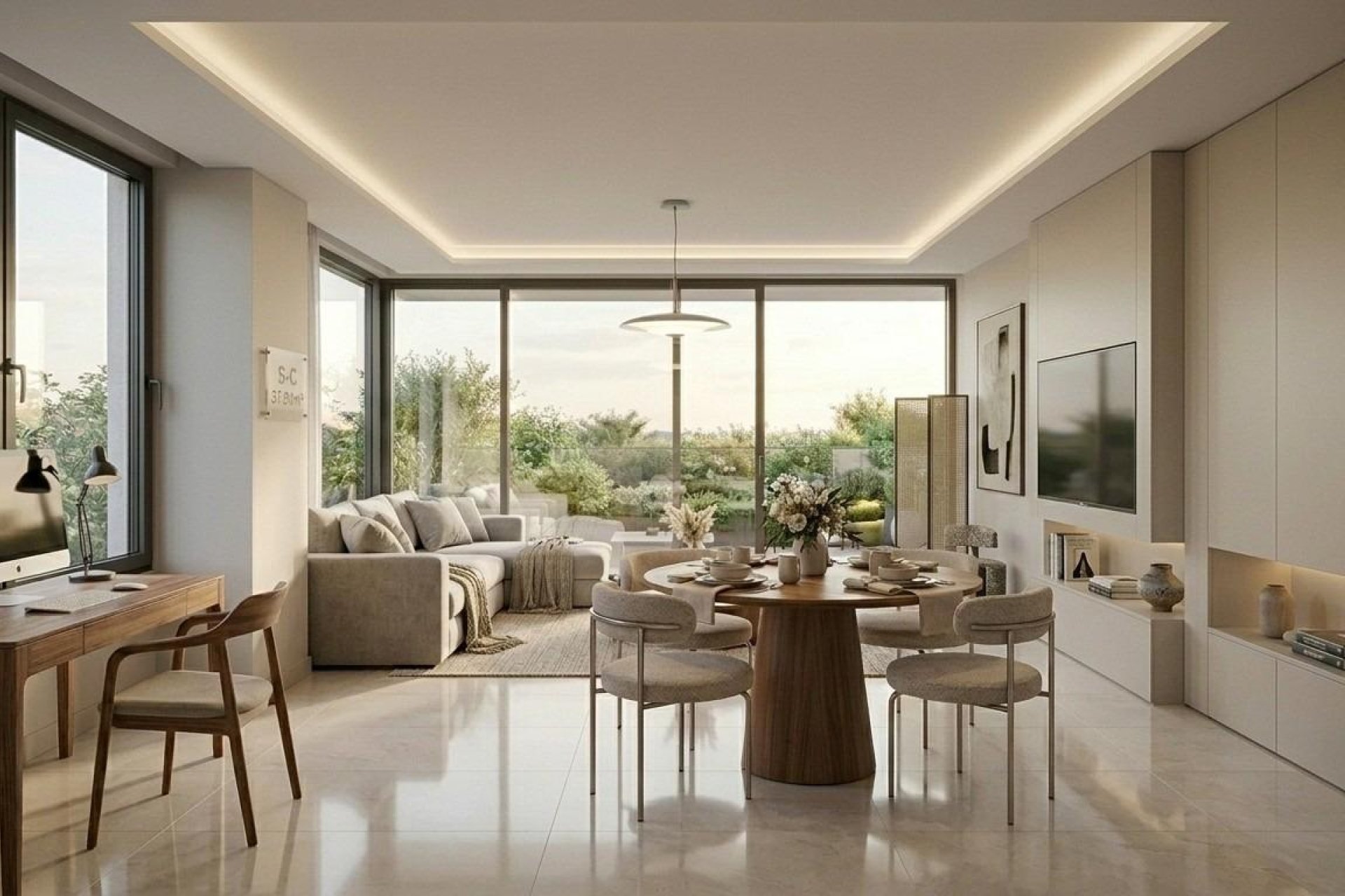 Nýbygging - Einbýlishús -
Mazarron - Country Club