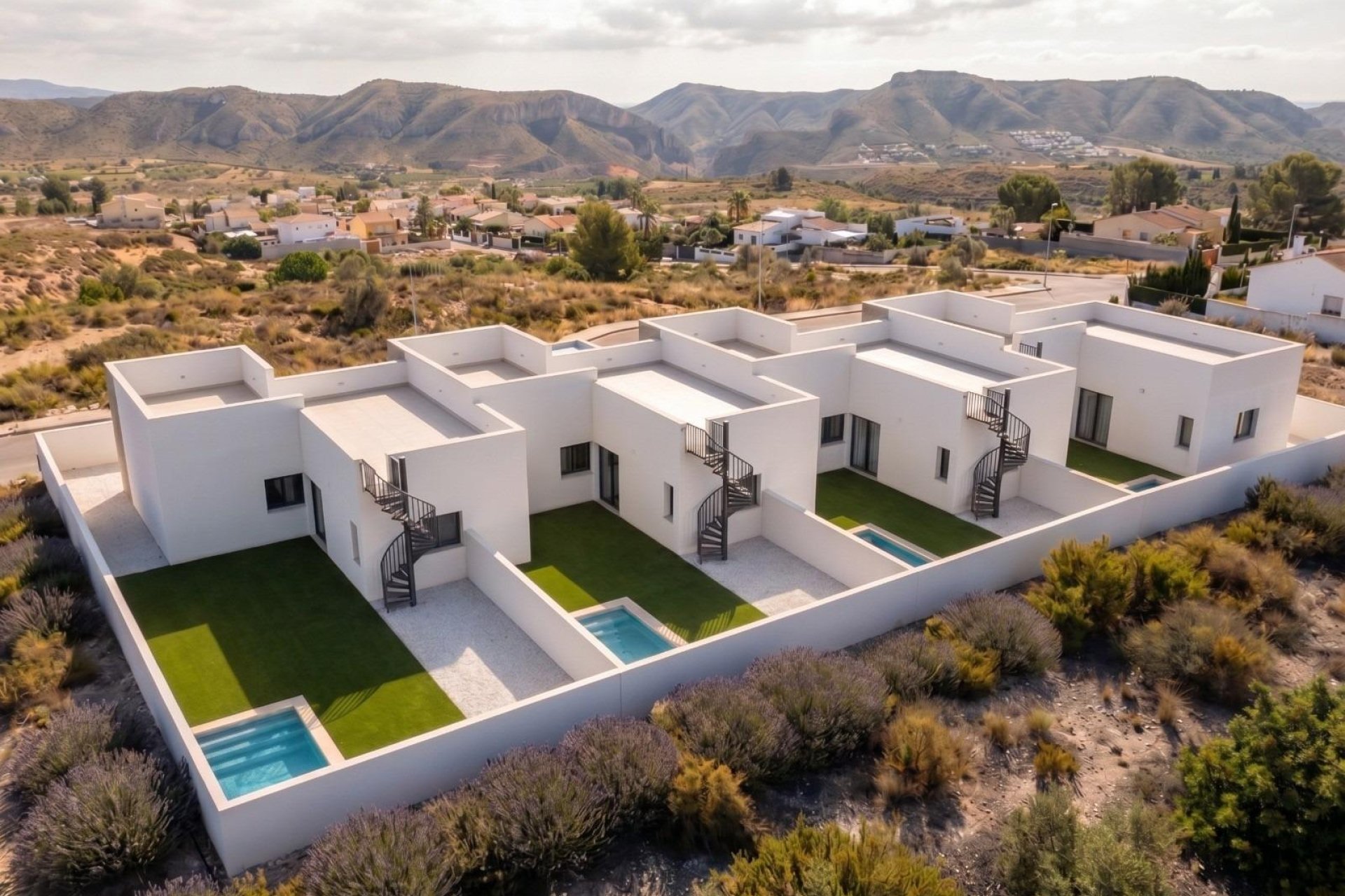 Nýbygging - Einbýlishús -
Mazarron - Country Club
