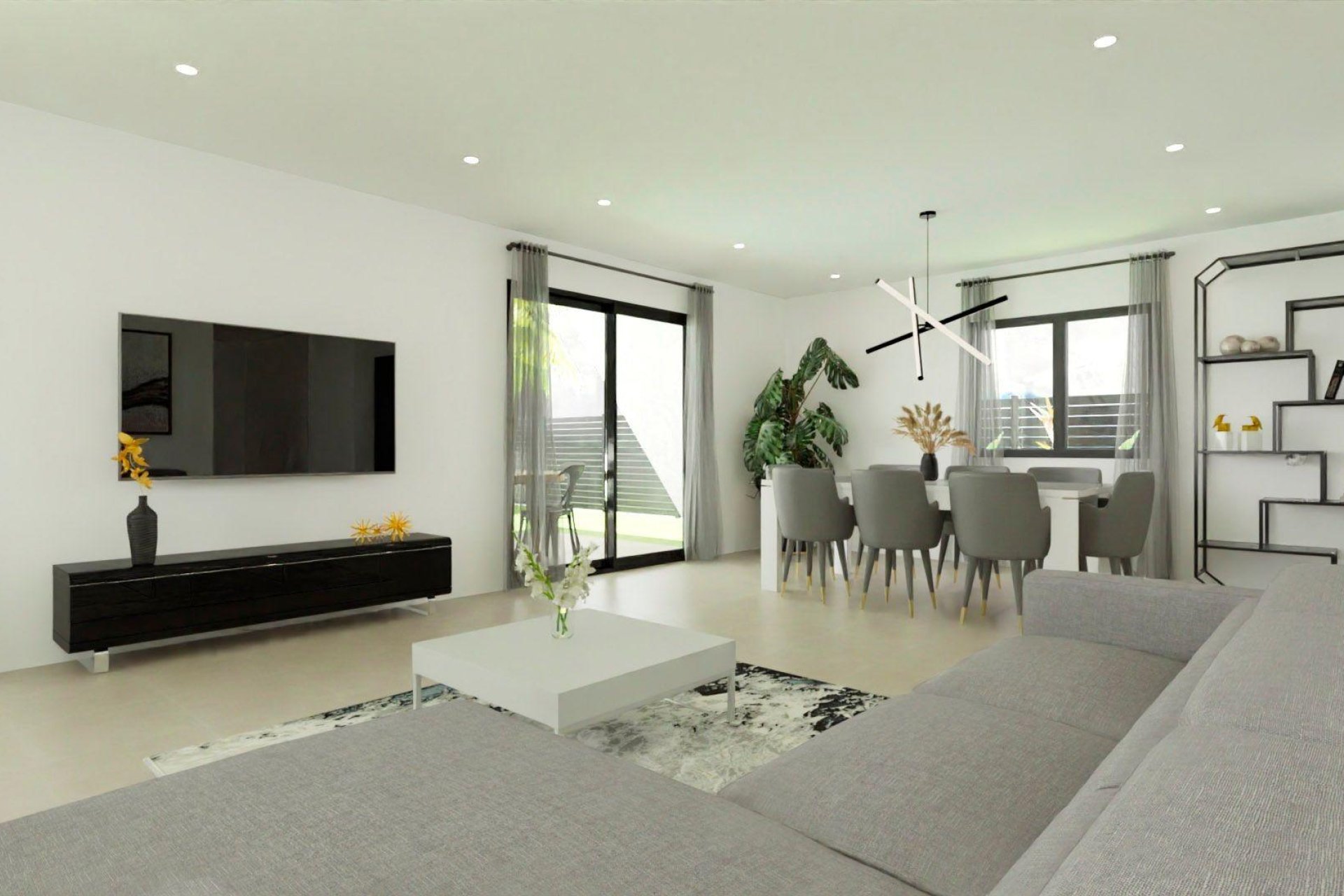 Nýbygging - Einbýlishús -
Monforte del Cid - La Capitana