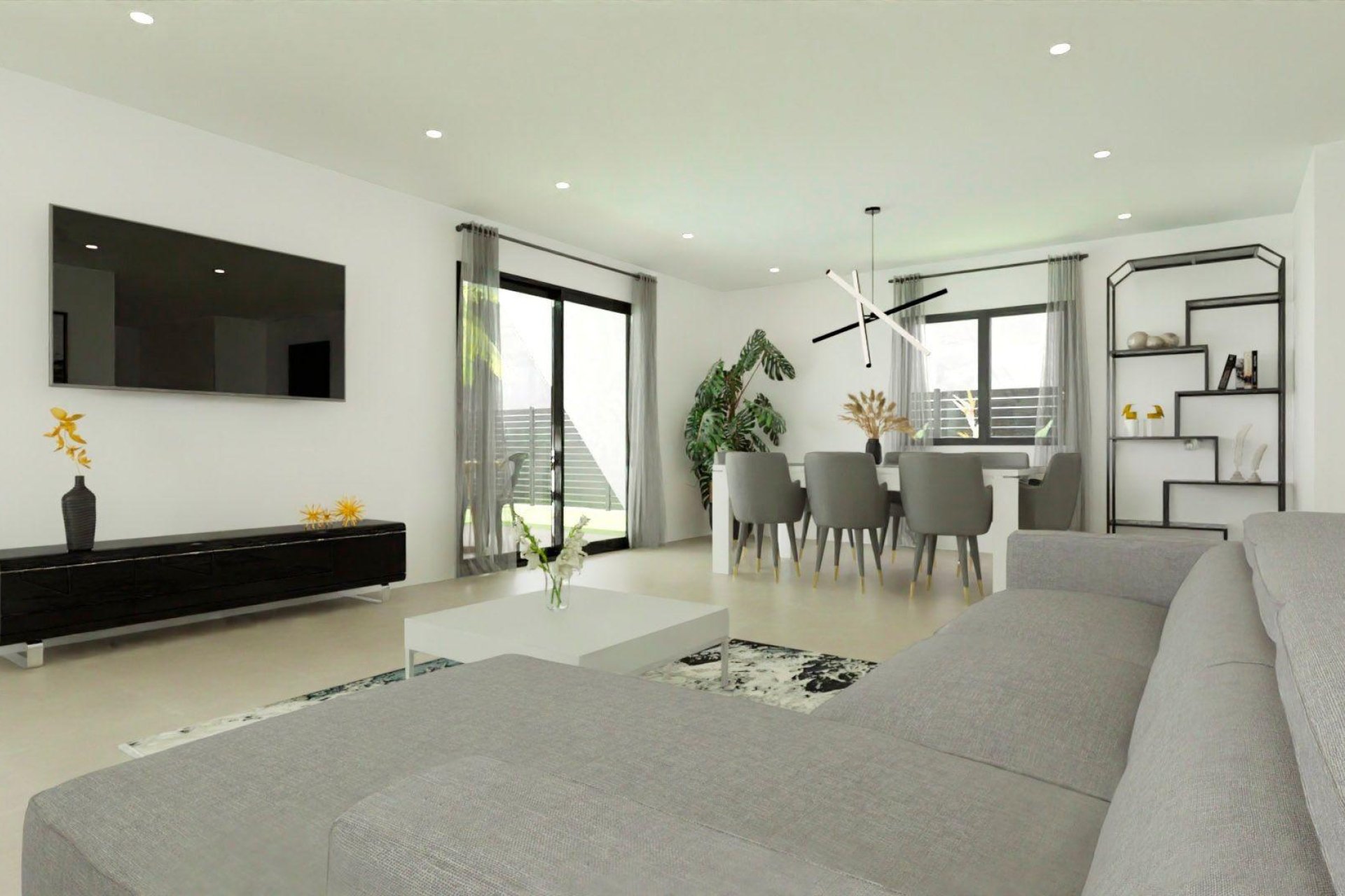 Nýbygging - Einbýlishús -
Monforte del Cid - La Capitana