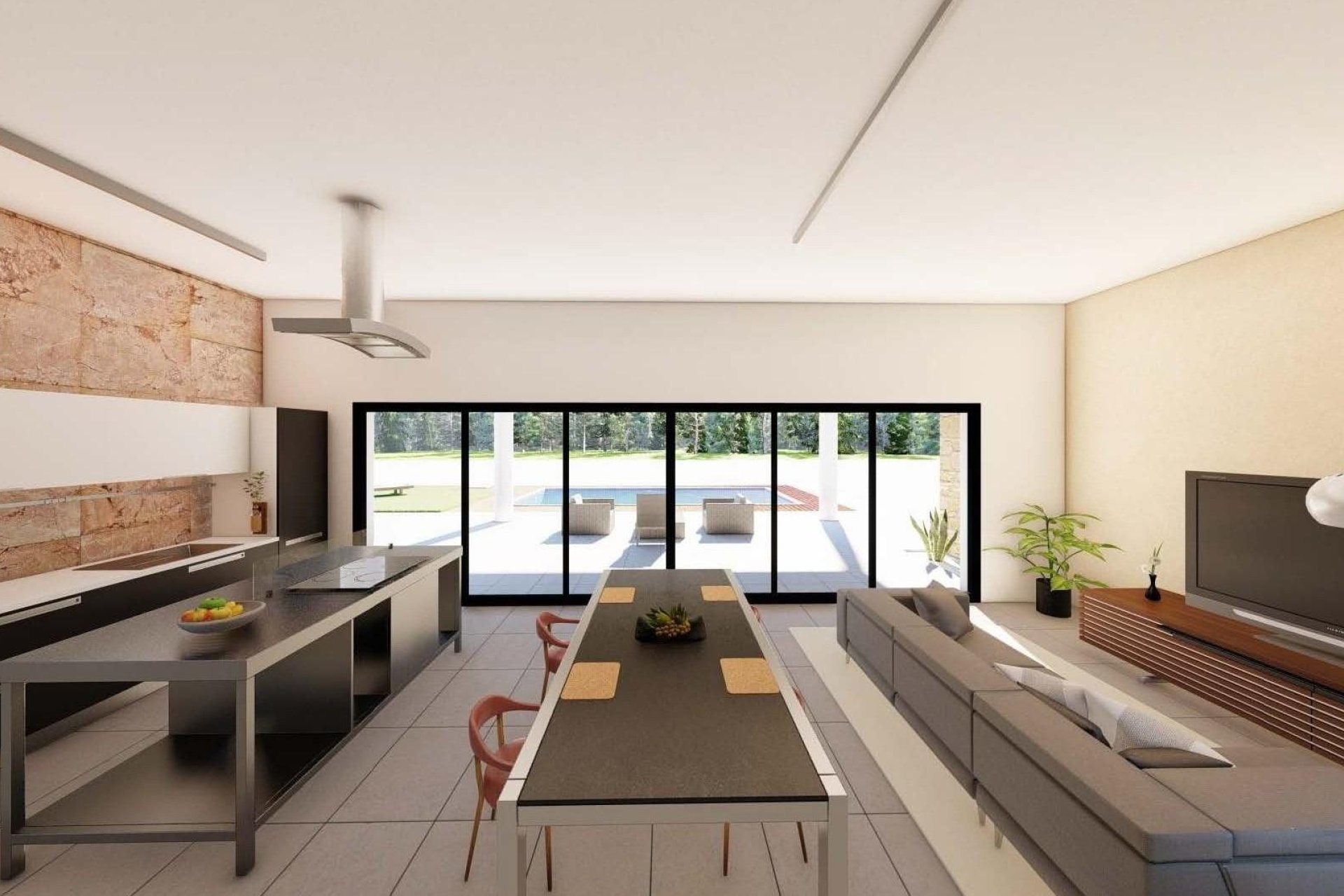 Nýbygging - Einbýlishús -
Pinoso - Campo