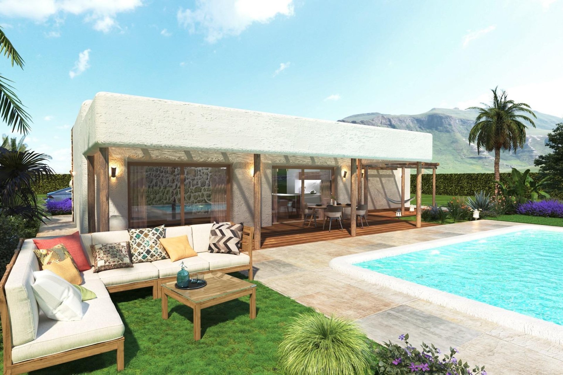 Nýbygging - Einbýlishús -
Pinoso - Rodriguillo