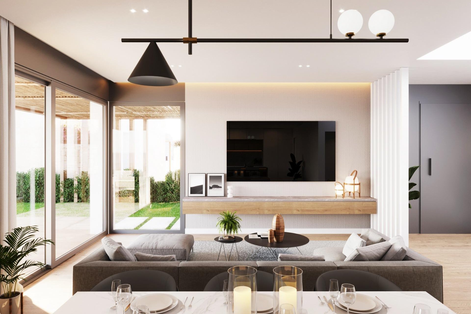 Nýbygging - Einbýlishús -
Polop - PAU 1