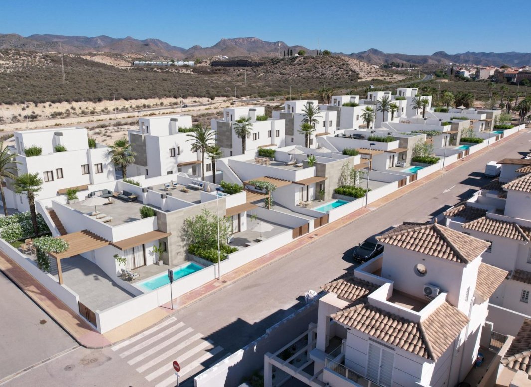 Nýbygging - Einbýlishús -
Puerto de Mazarron - Caleñares