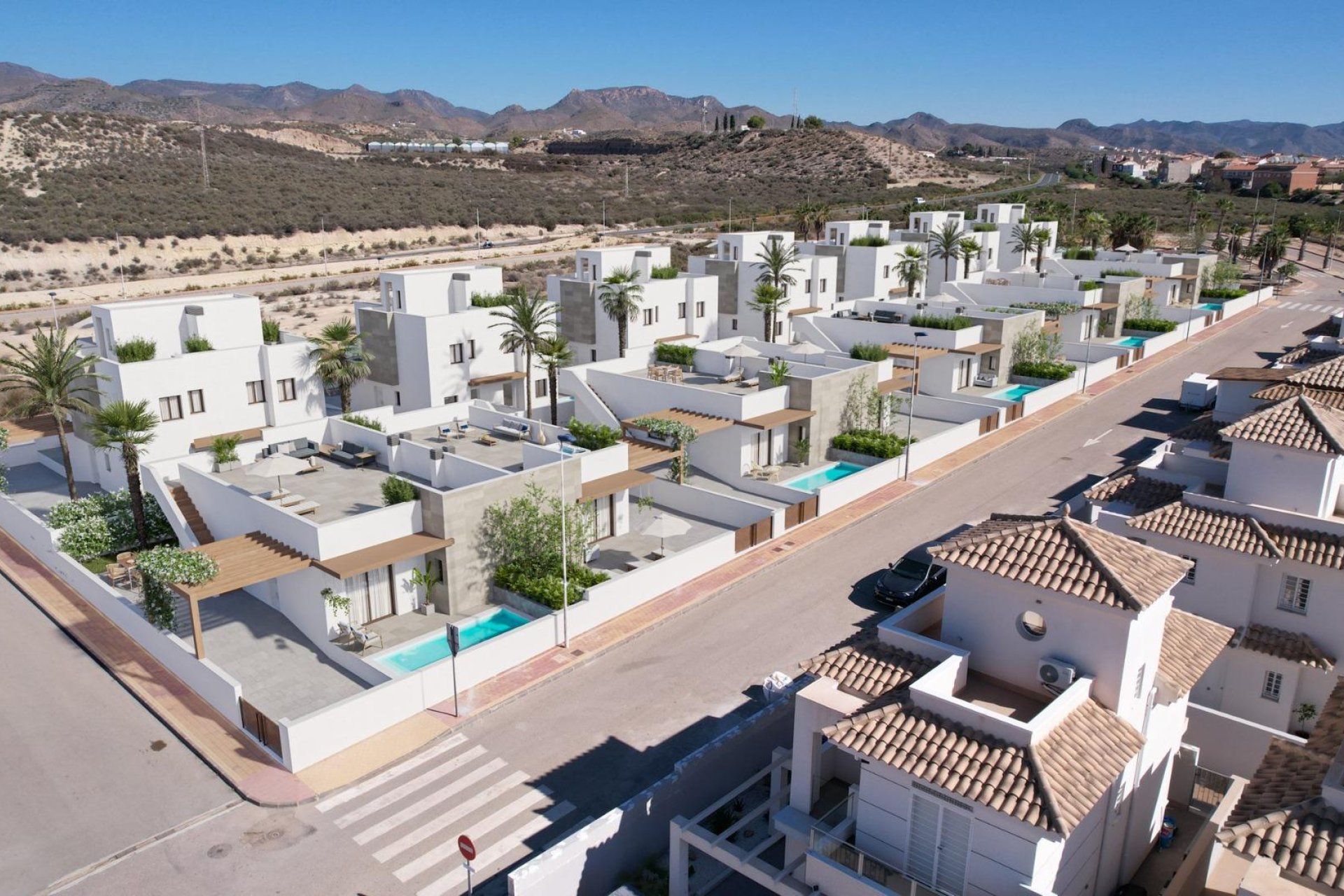 Nýbygging - Einbýlishús -
Puerto de Mazarron - Caleñares