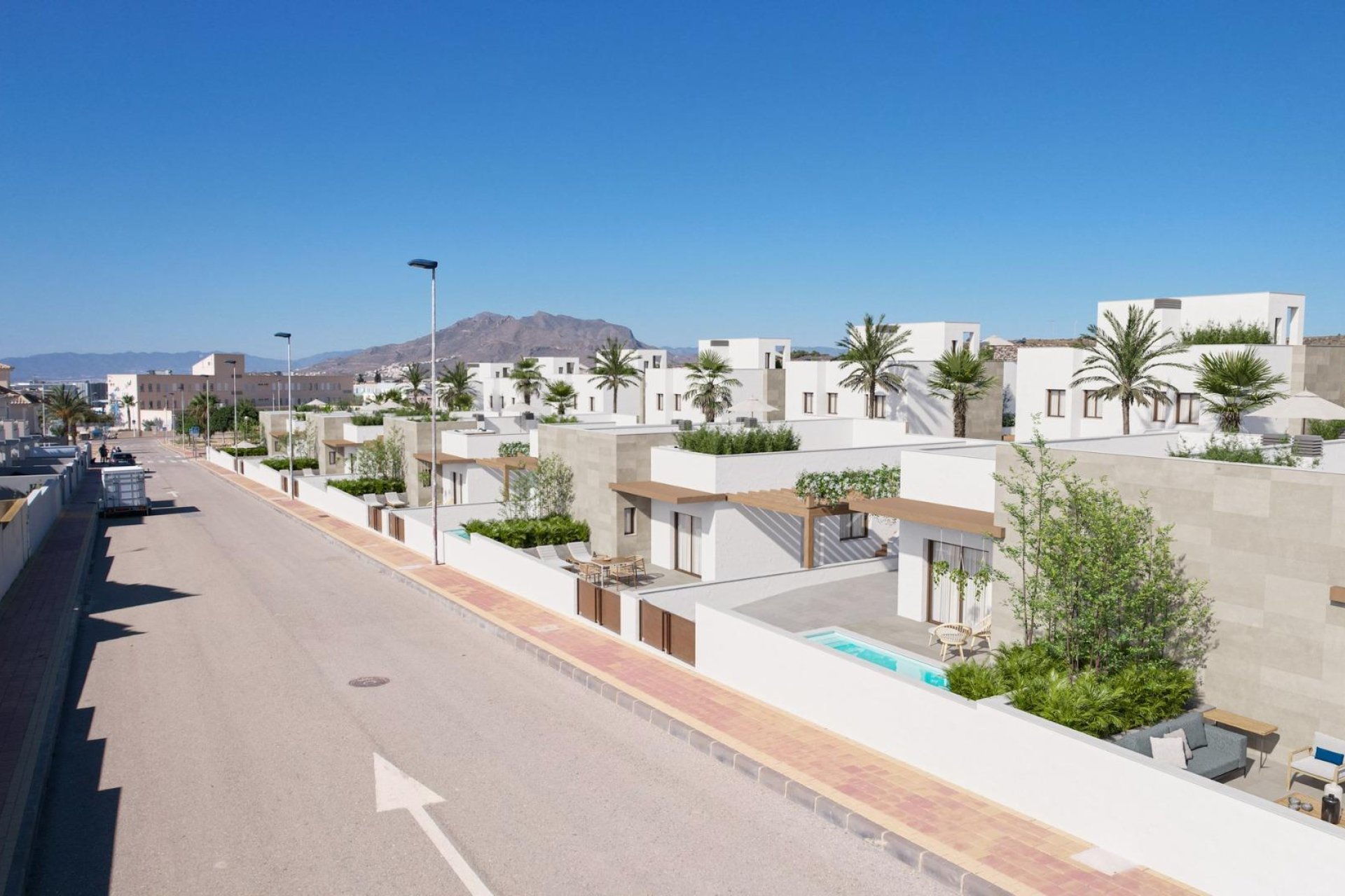 Nýbygging - Einbýlishús -
Puerto de Mazarron - Caleñares