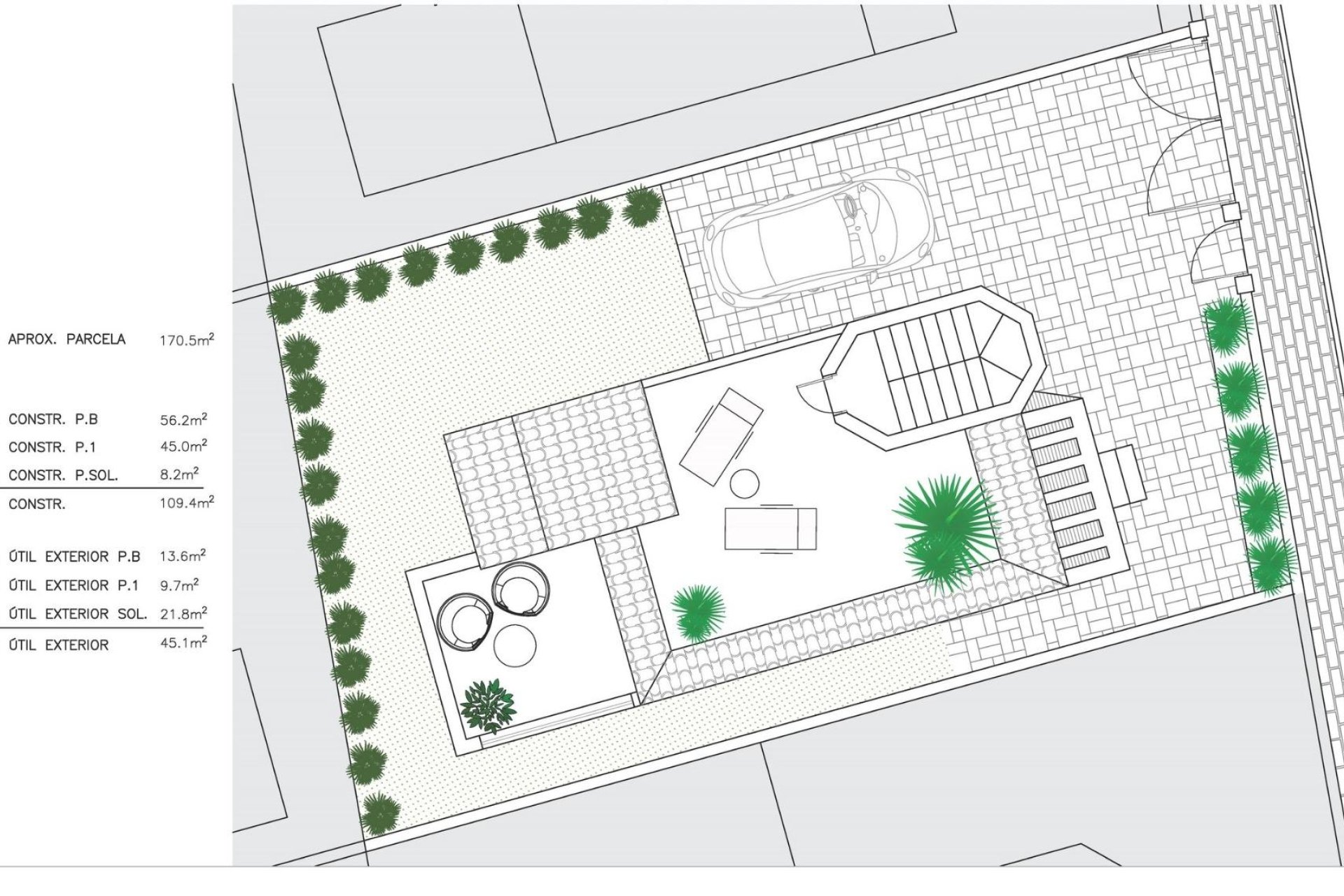 Nýbygging - Einbýlishús -
San Fulgencio - El Oasis