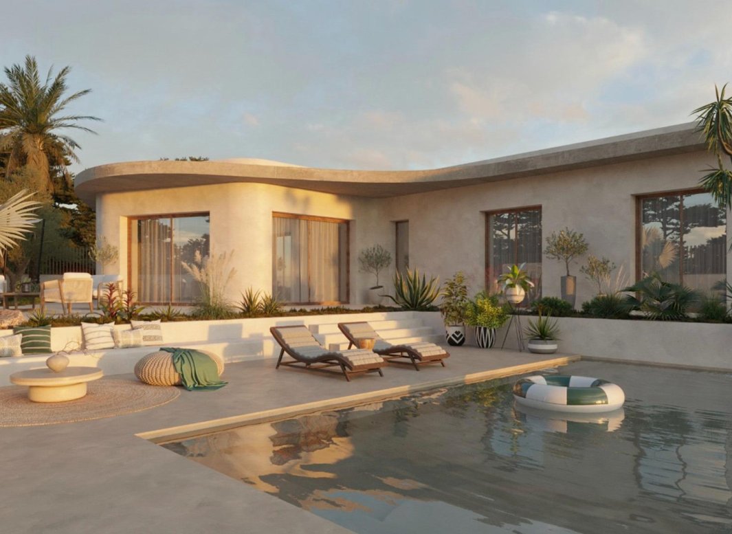 Nýbygging - Einbýlishús -
San Fulgencio - La Escuera