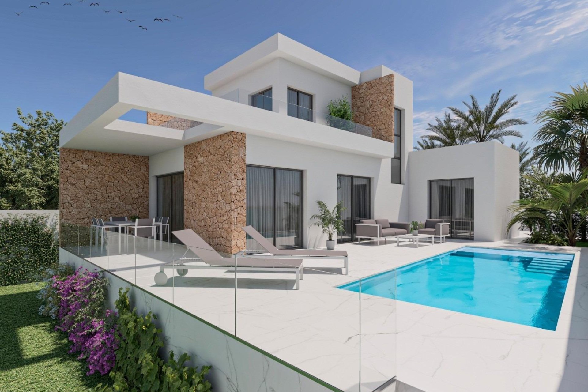 Nýbygging - Einbýlishús -
San Fulgencio - urb. La Marina