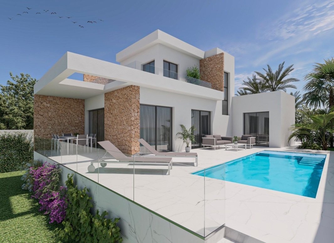 Nýbygging - Einbýlishús -
San Fulgencio - urb. La Marina