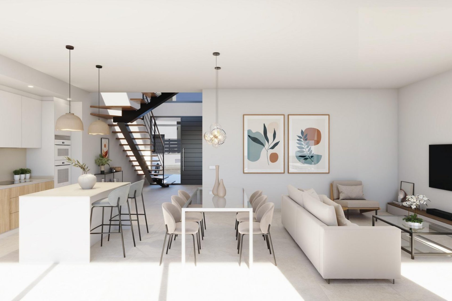 Nýbygging - Einbýlishús -
San Javier - Roda Golf