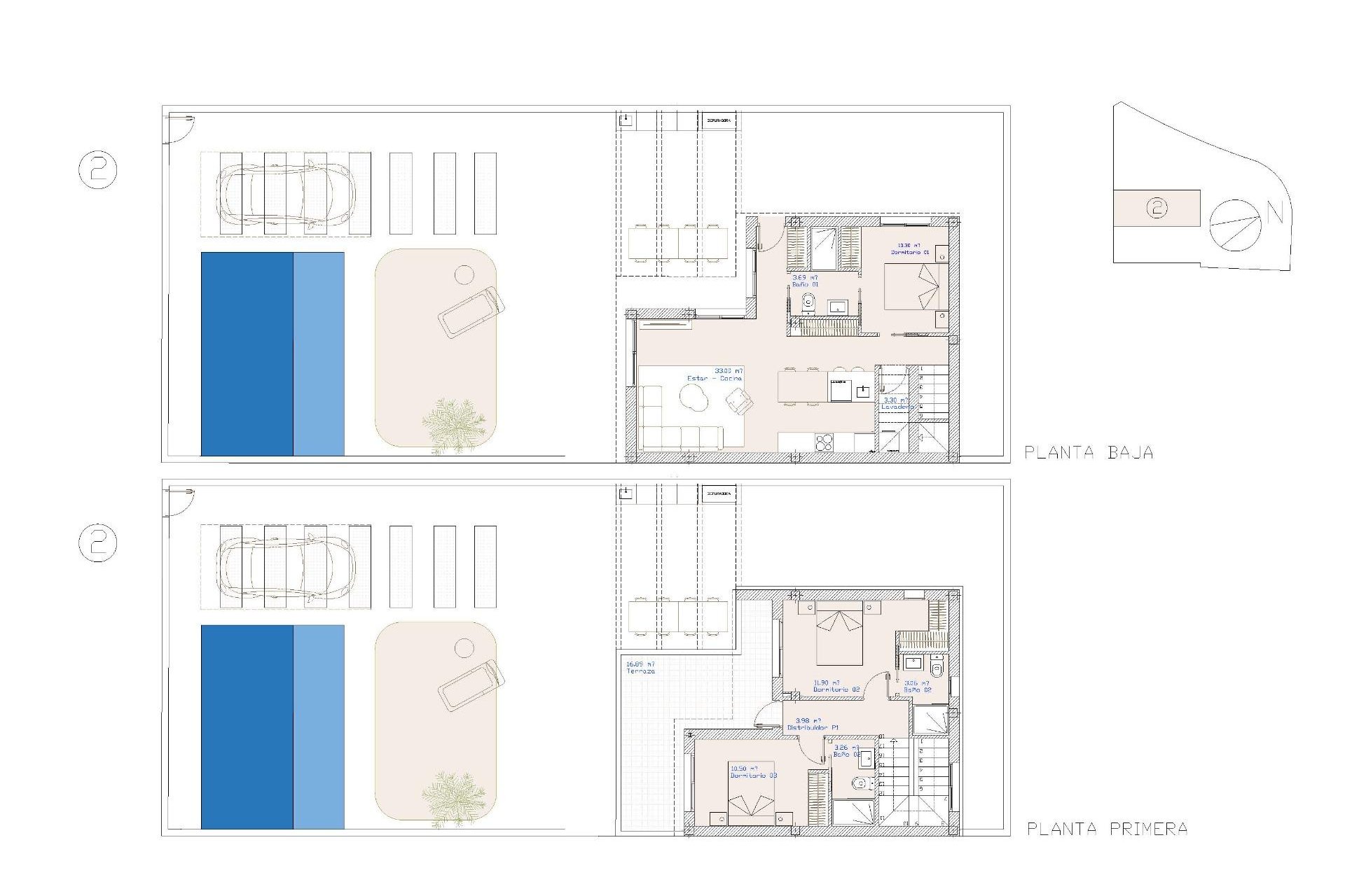 Nýbygging - Einbýlishús -
San Pedro del Pinatar - Centro