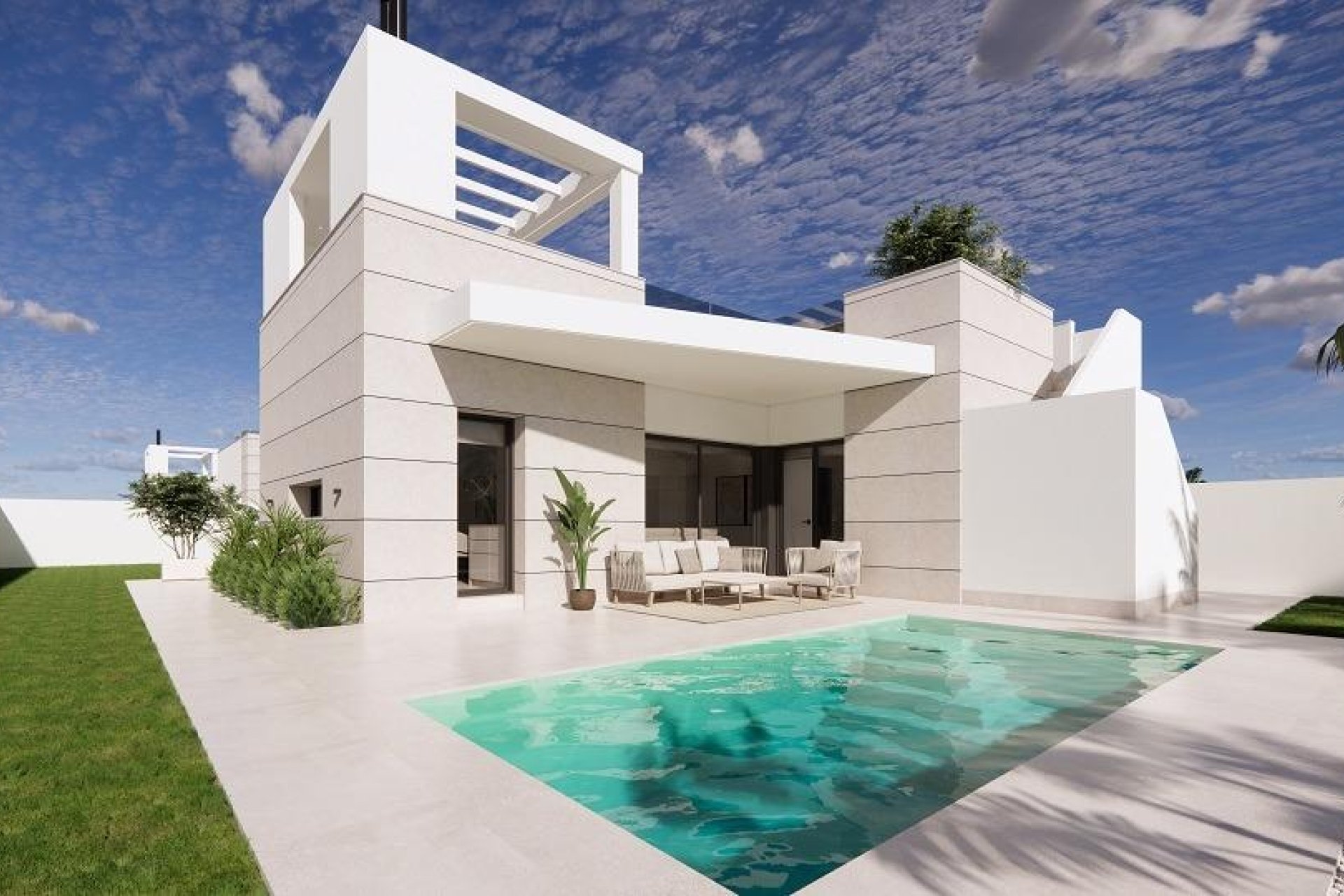 Nýbygging - Einbýlishús -
Torrevieja - San Luis